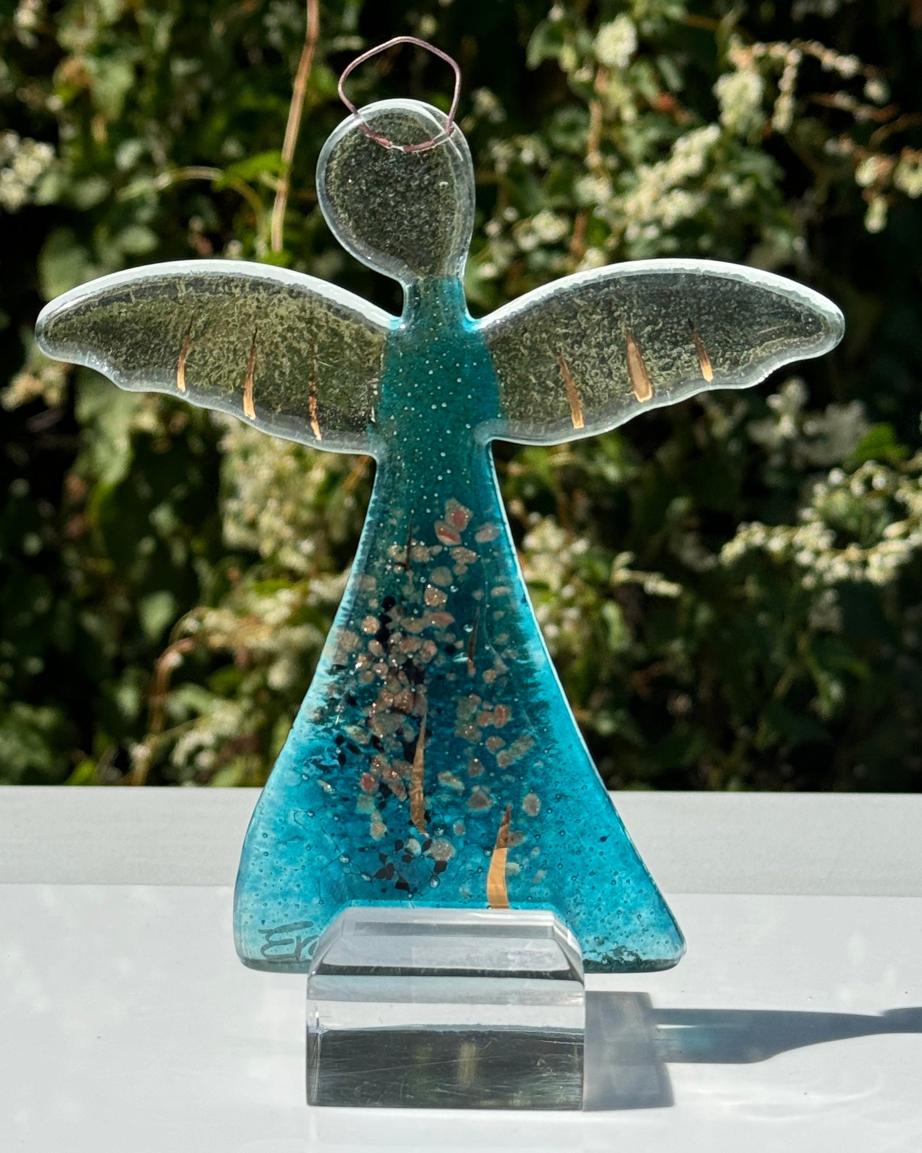 Angel - Aqua  (Hanging Decoration)