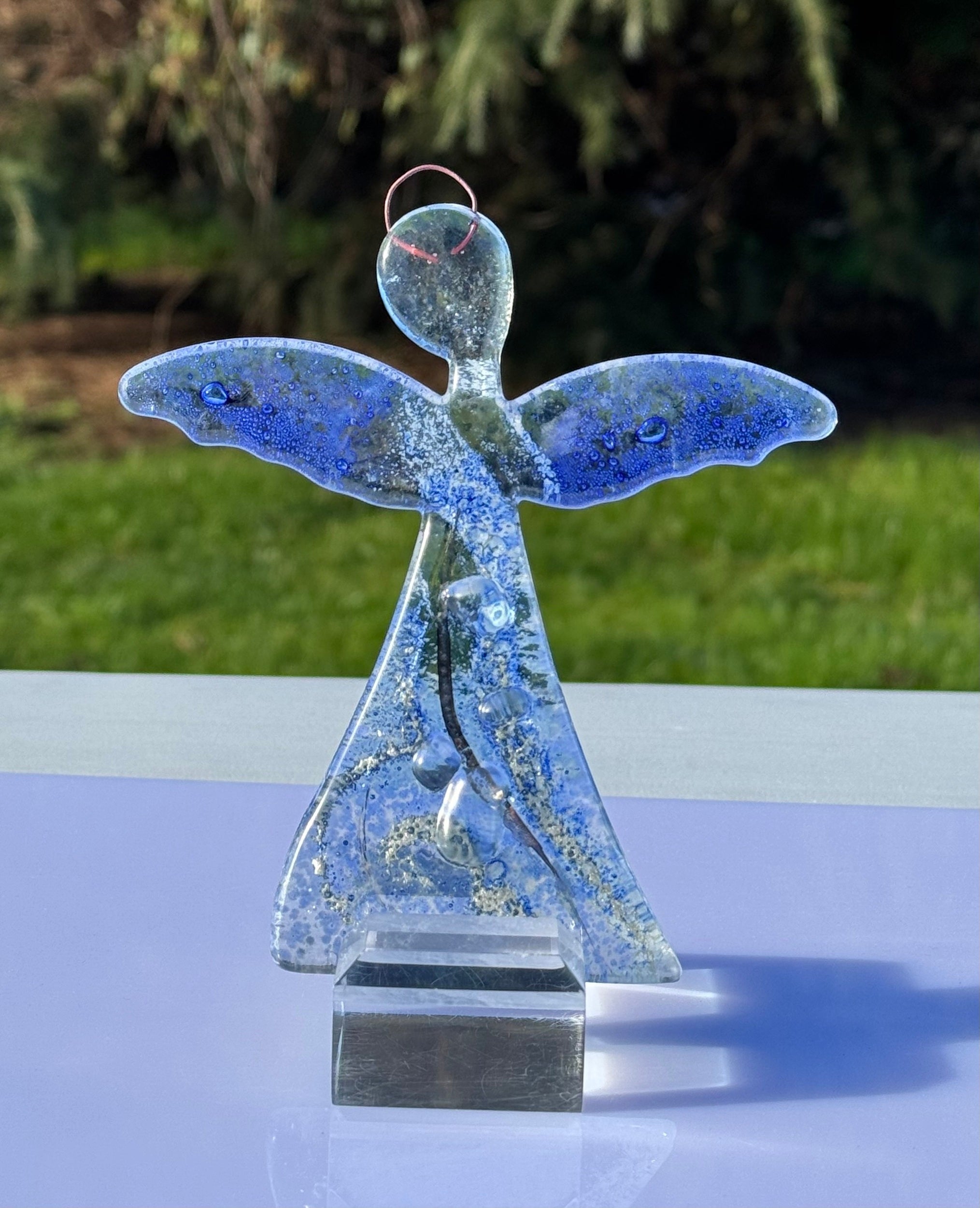 Angel - Crystal Blue (Hanging Decoration)