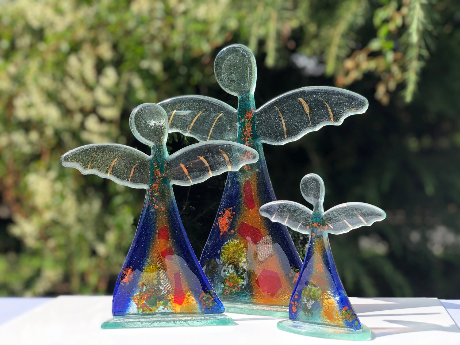 Angel - Tricolore Blue