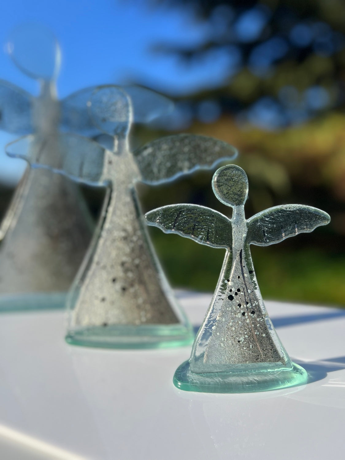 Angel - Silver, Grey & Platinum (Standing)