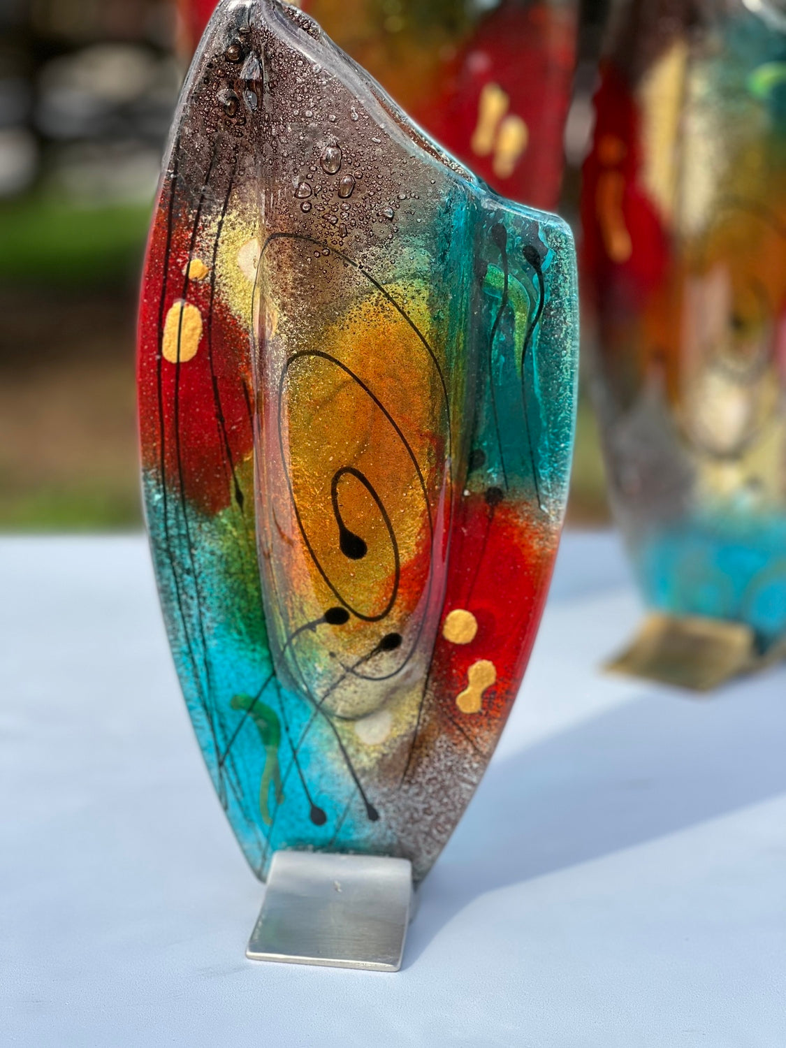 Mediterranean Oval Vase