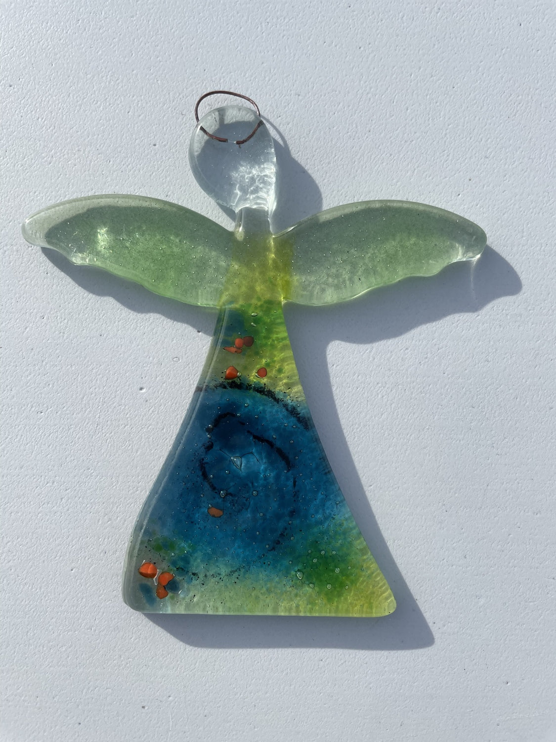 Angel - Light Green Aqua (Hanging Decoration)
