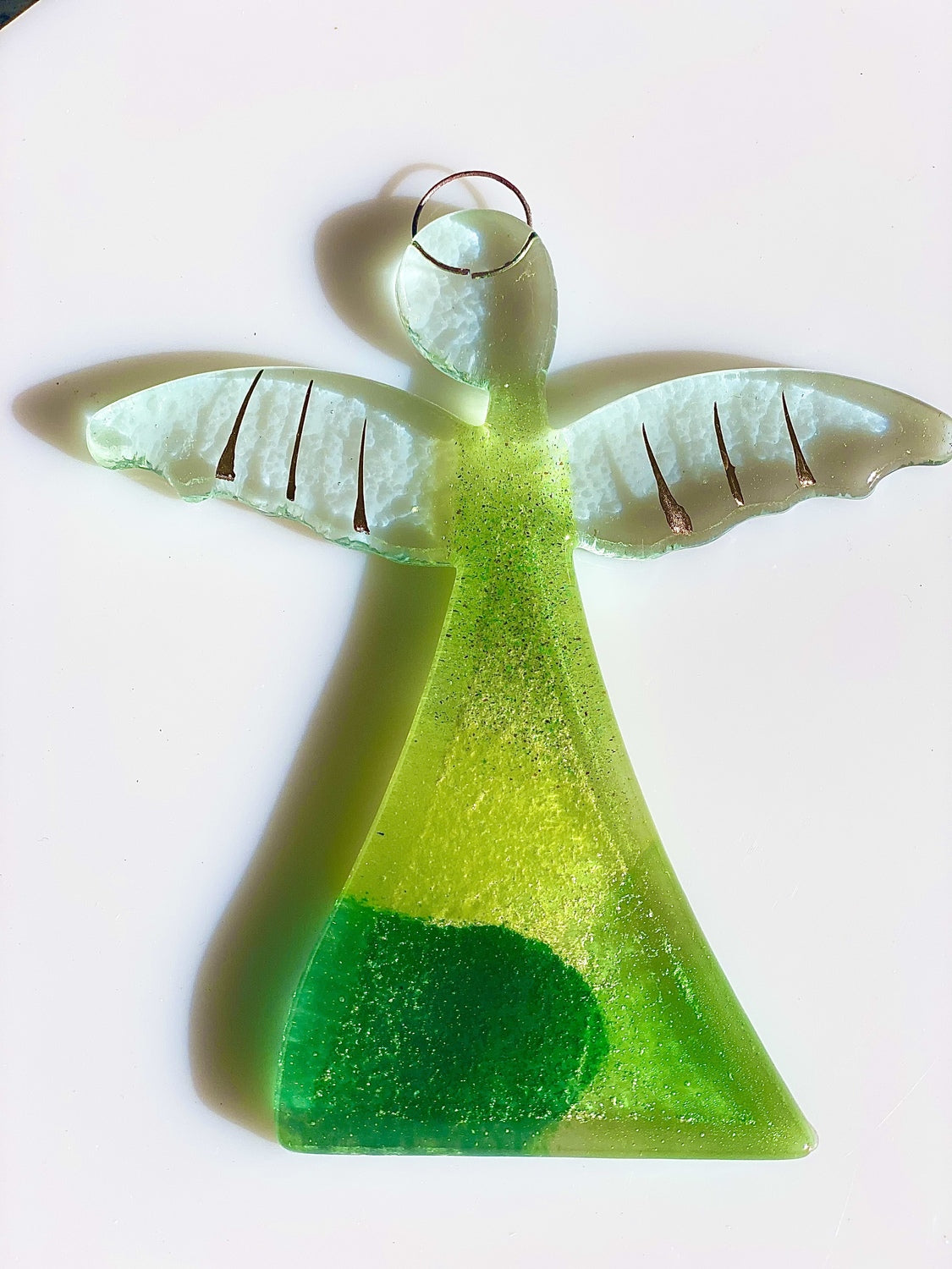 Angel - All Green (Hanging Decoration)