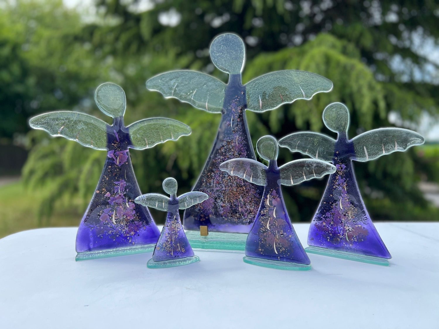 Angel - Mauve & Platinum