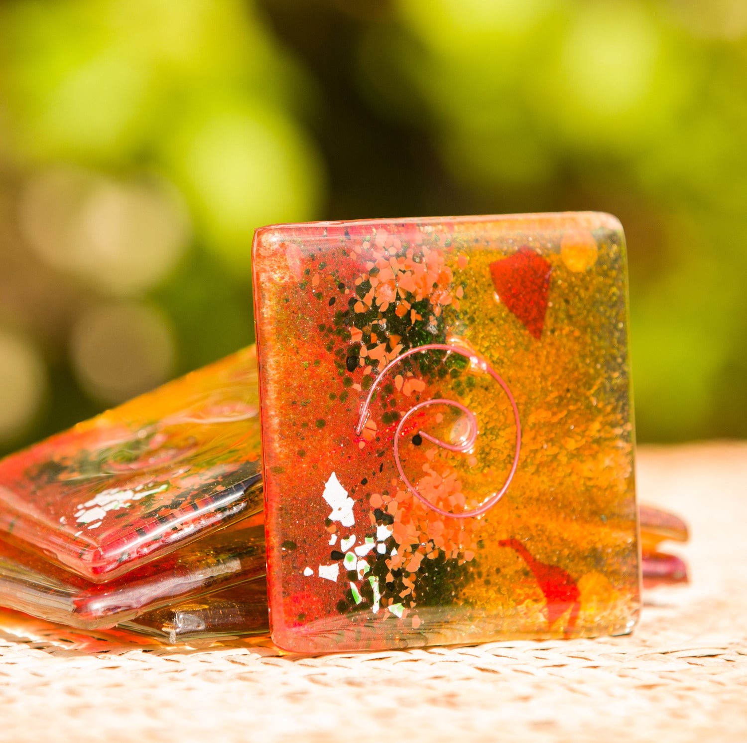 Tricolore Coasters (Square)