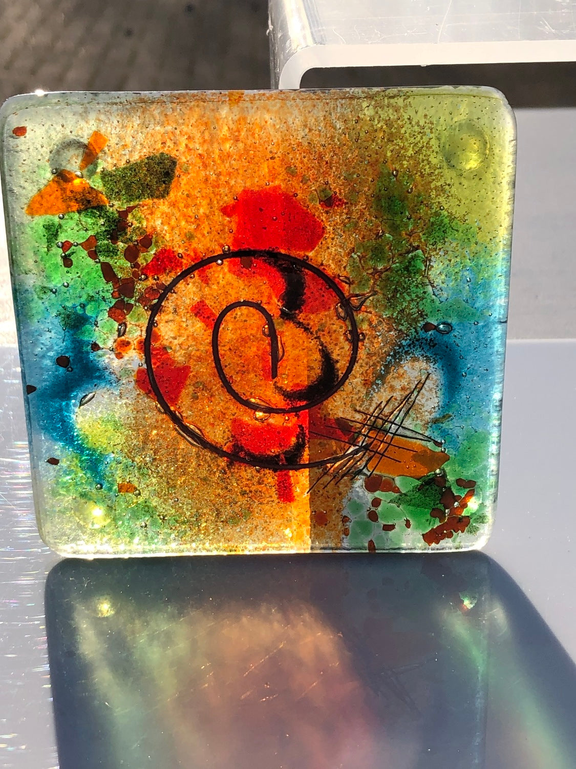 Light Green Coasters (Square)