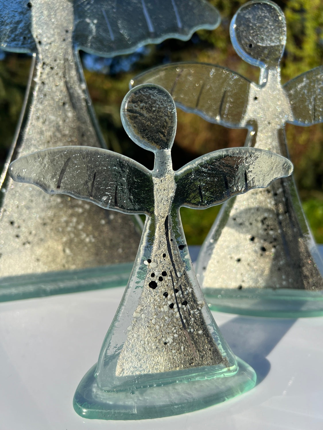 Angel - Silver, Grey & Platinum (Standing)