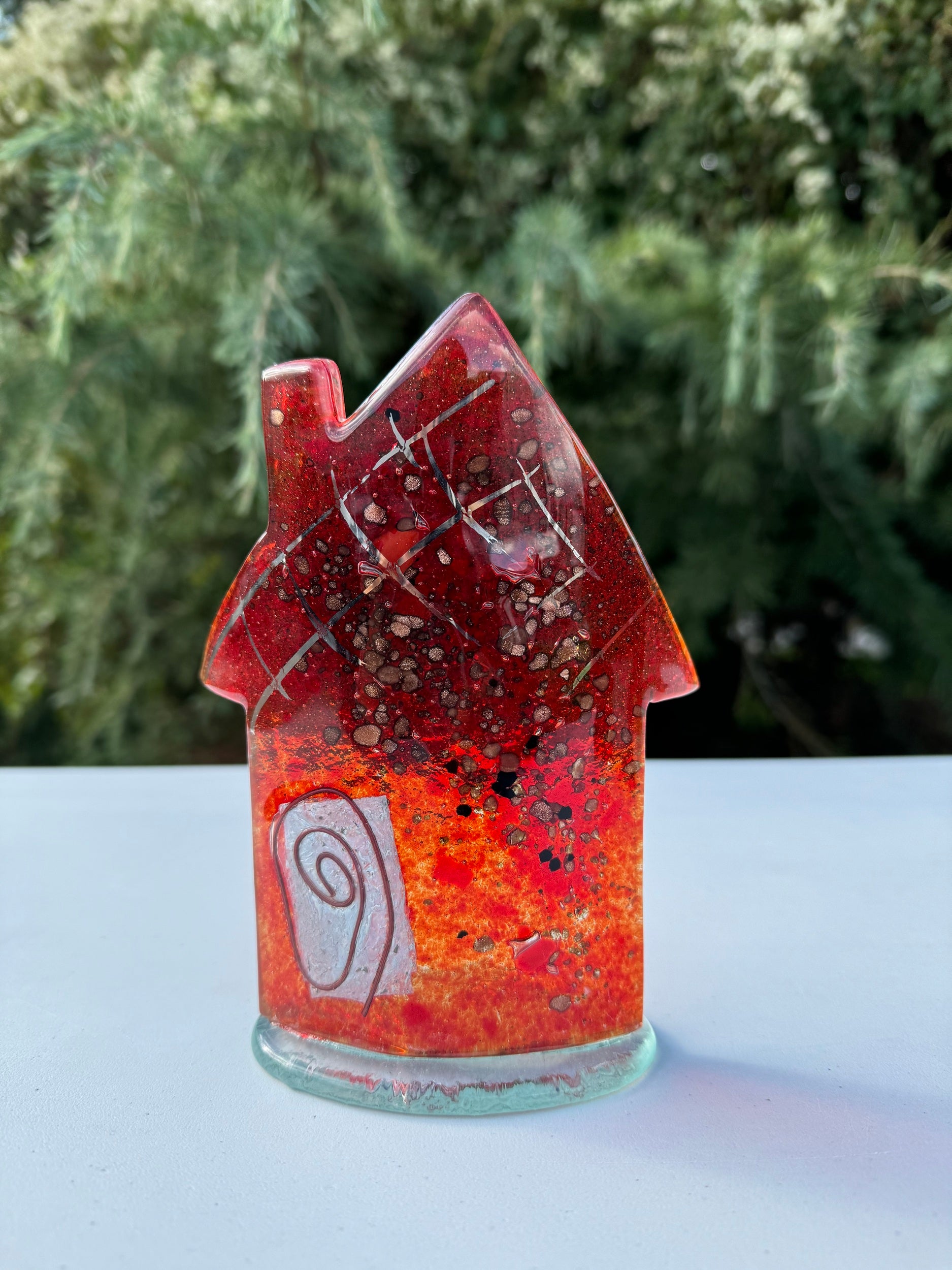 Cottage - Red & Platinum