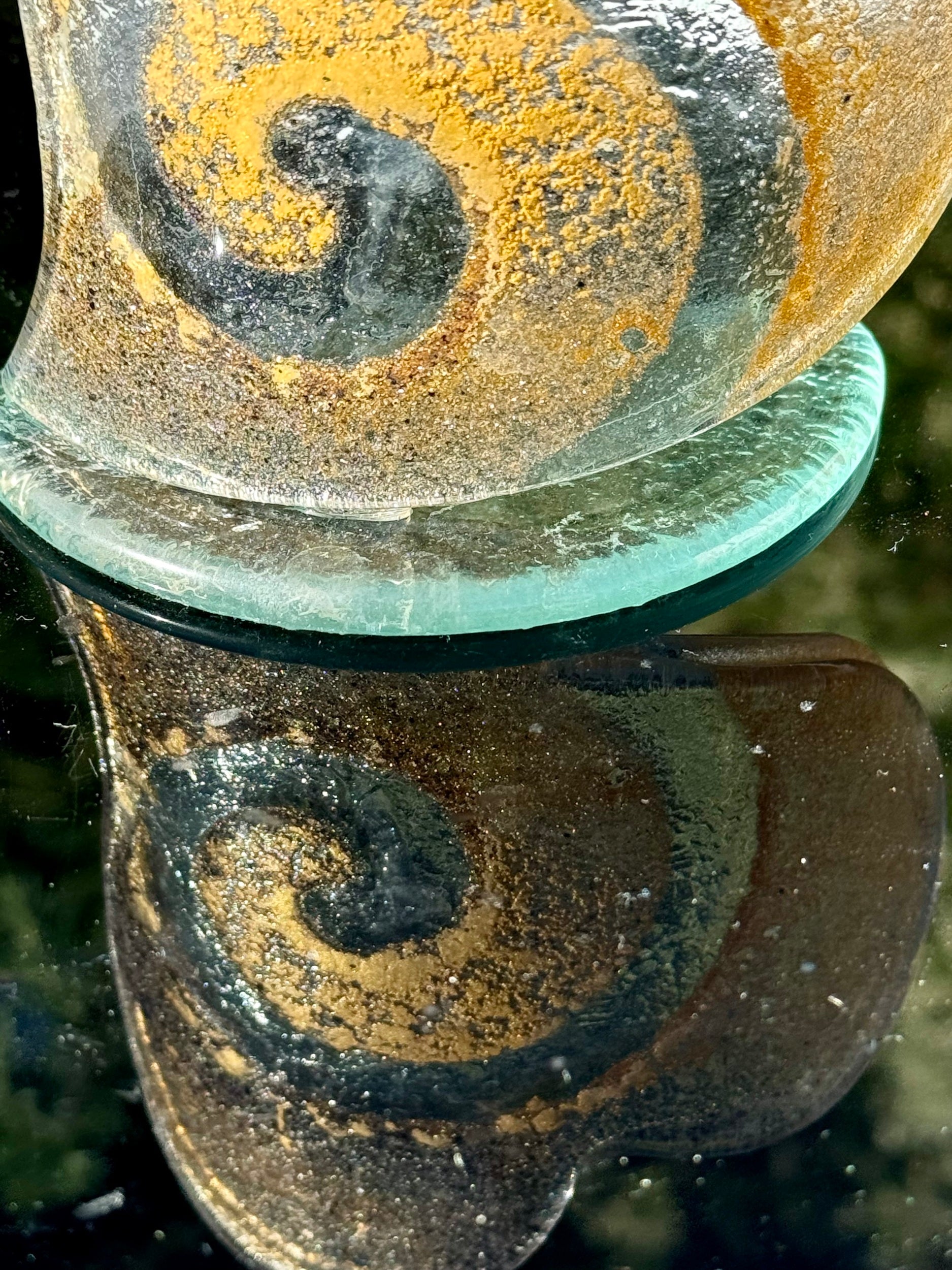 Golden Topaz Heart Shaped Tealight Holder