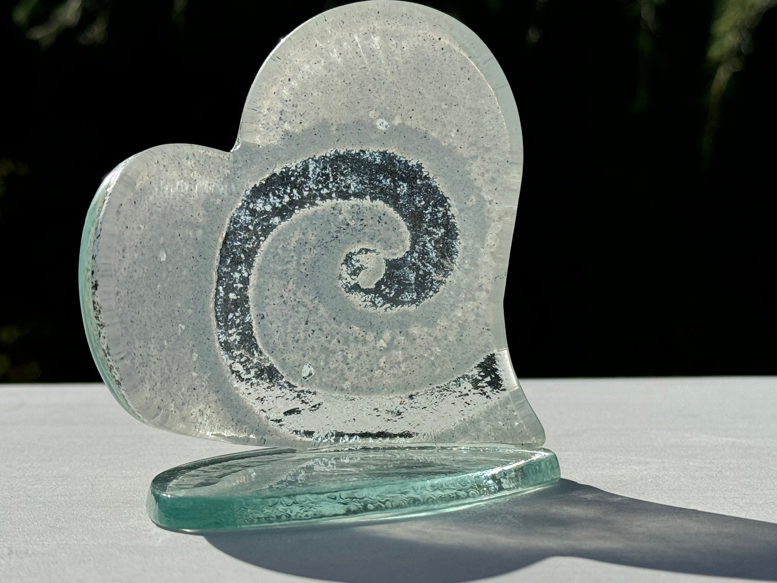 Gold Heart Shaped Tealight Holder