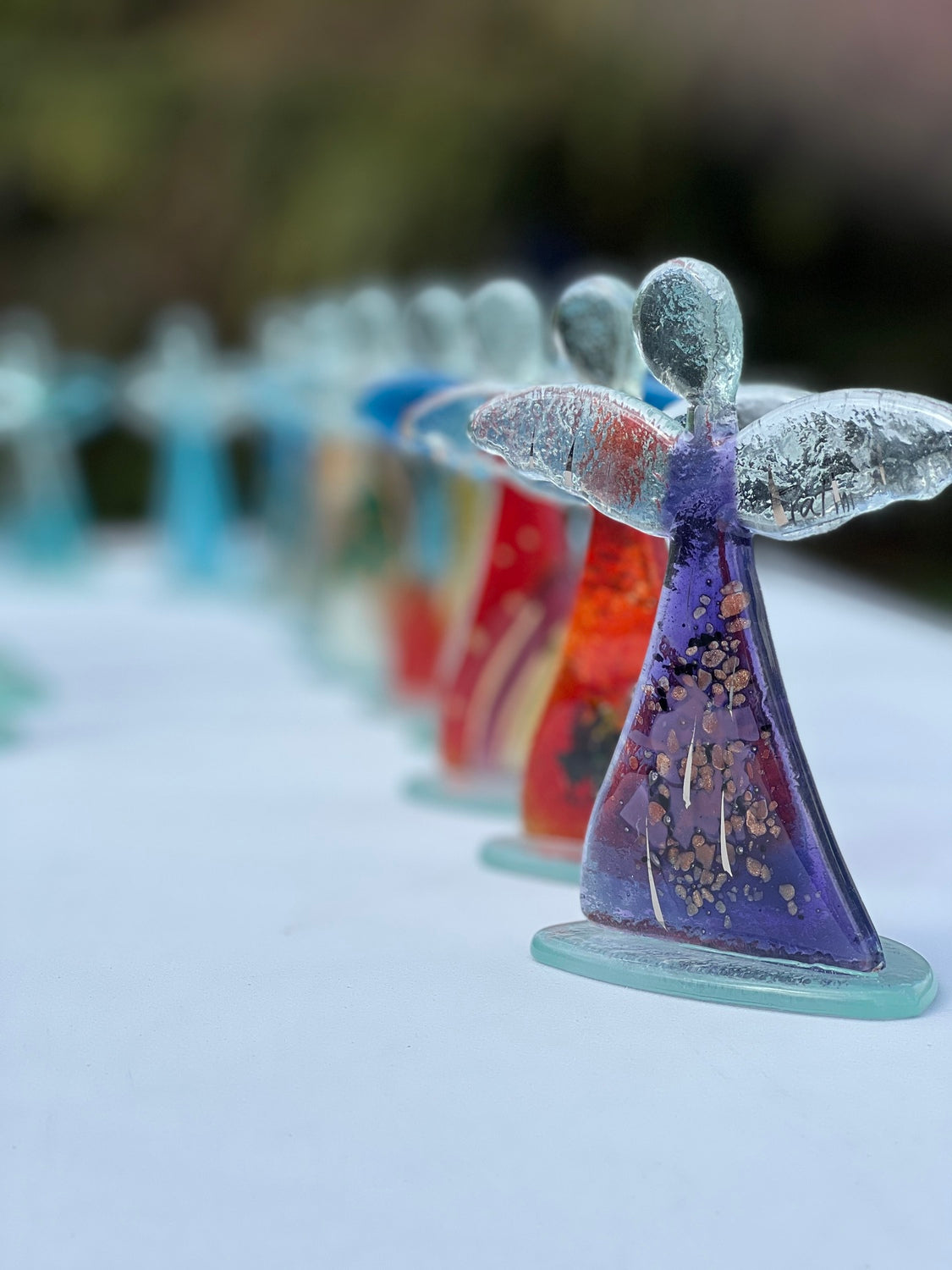 Angel - Mauve & Platinum