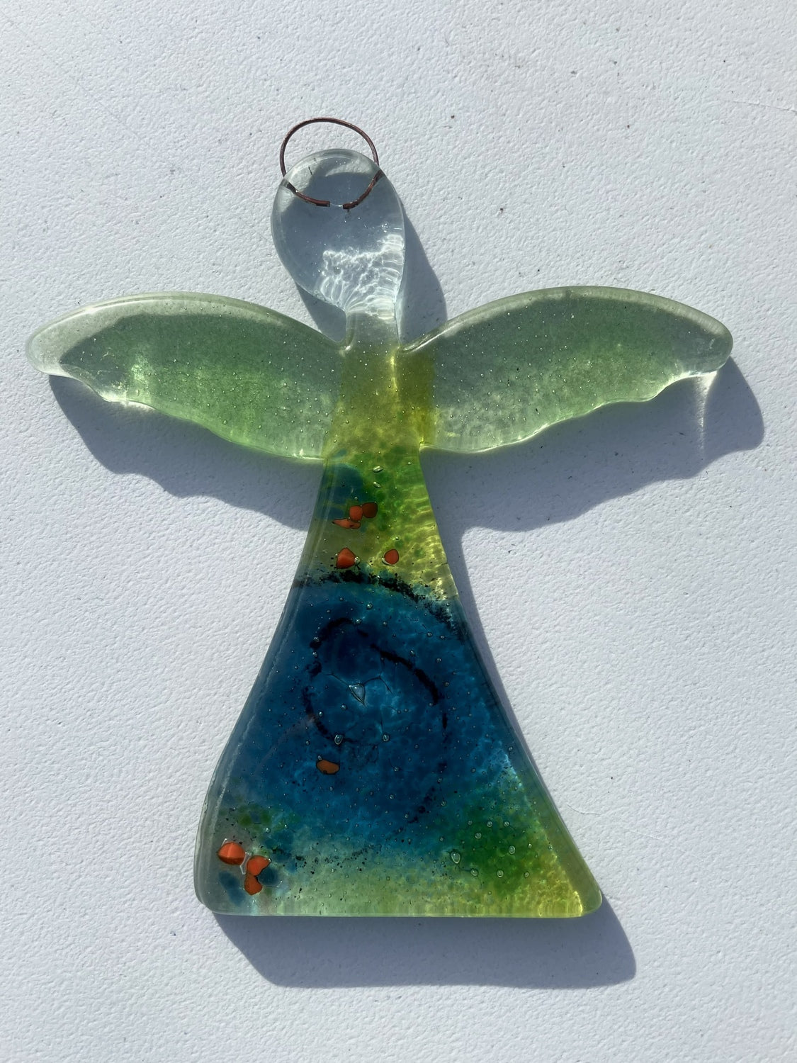 Angel - Light Green Aqua (Hanging Decoration)