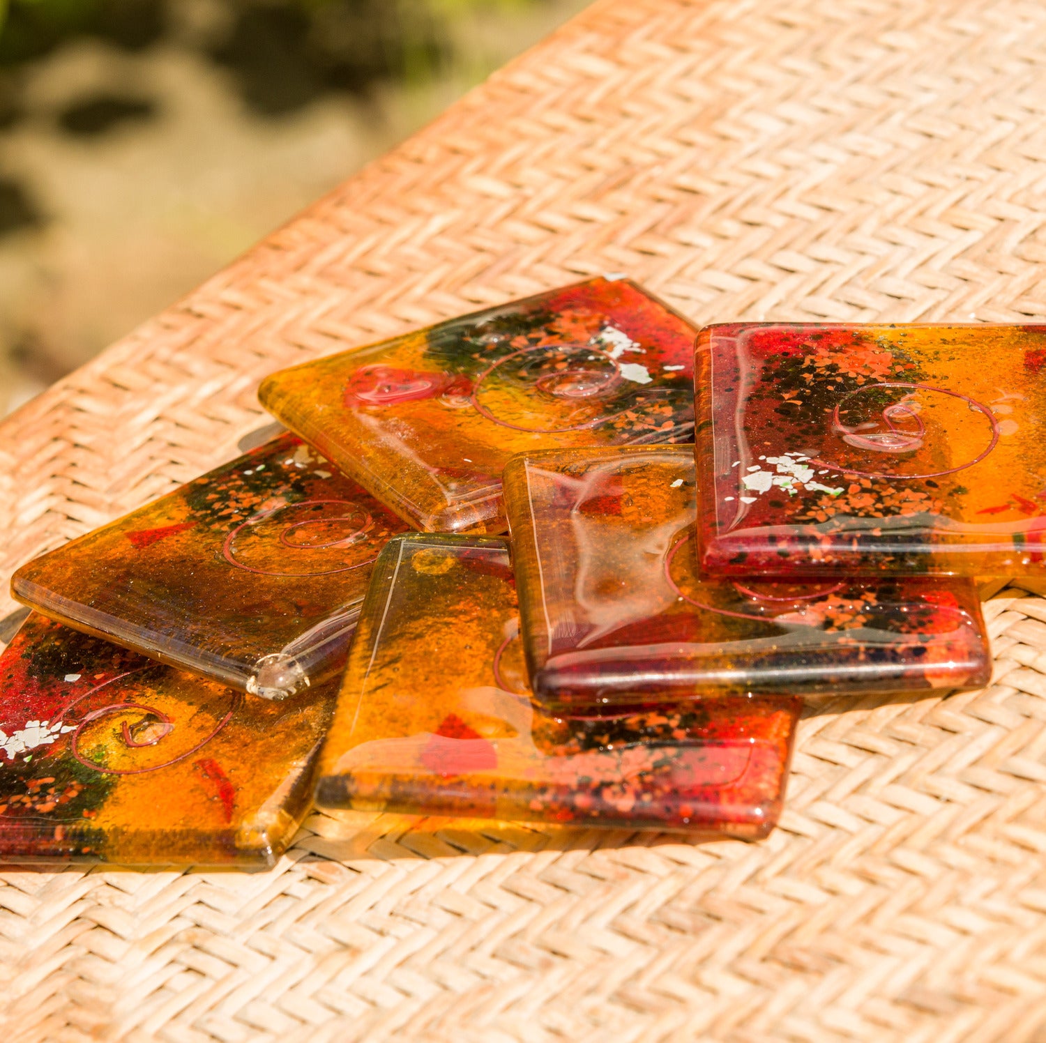 Tricolore Coasters (Square)