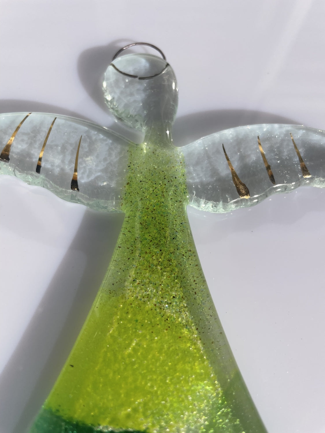 Angel - All Green (Hanging Decoration)