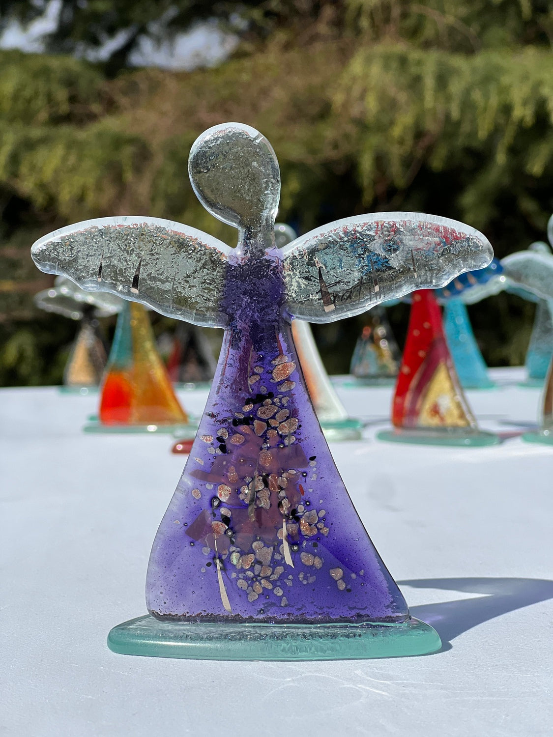 Angel - Mauve & Platinum