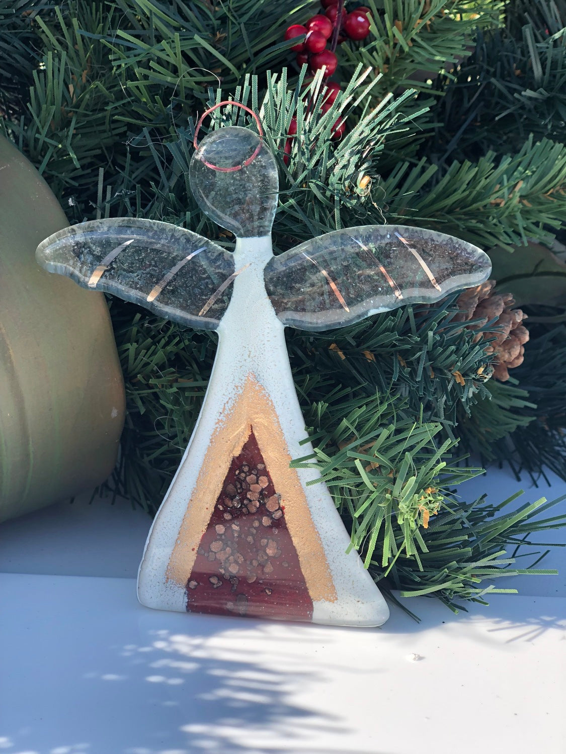 Angel - Thira Red (Hanging Decoration)