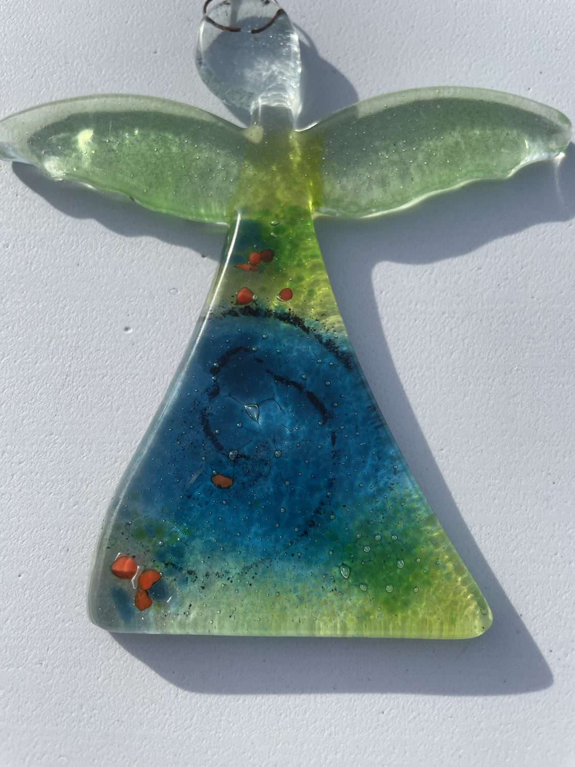 Angel - Light Green Aqua (Hanging Decoration)