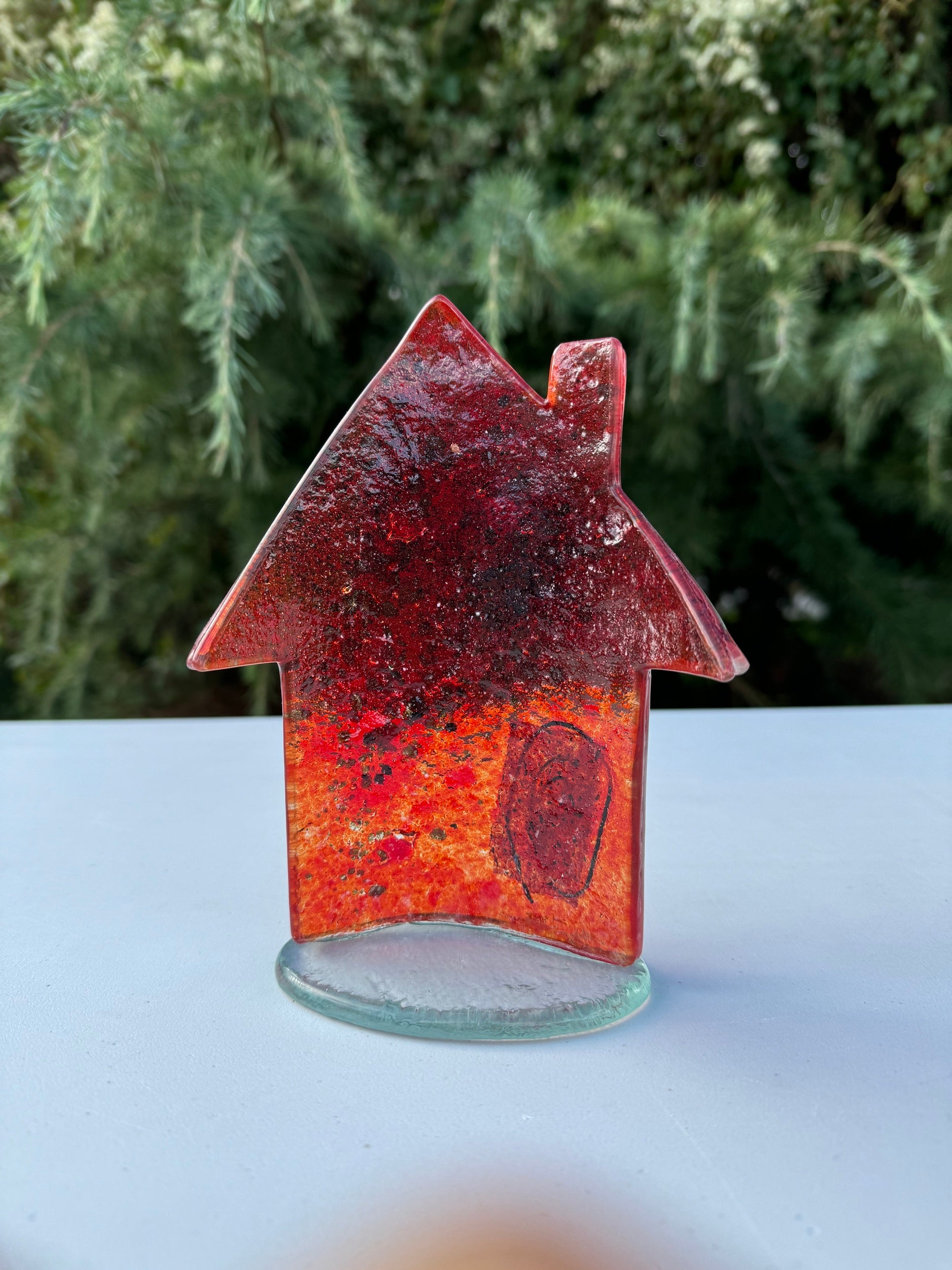 Cottage - Red & Platinum