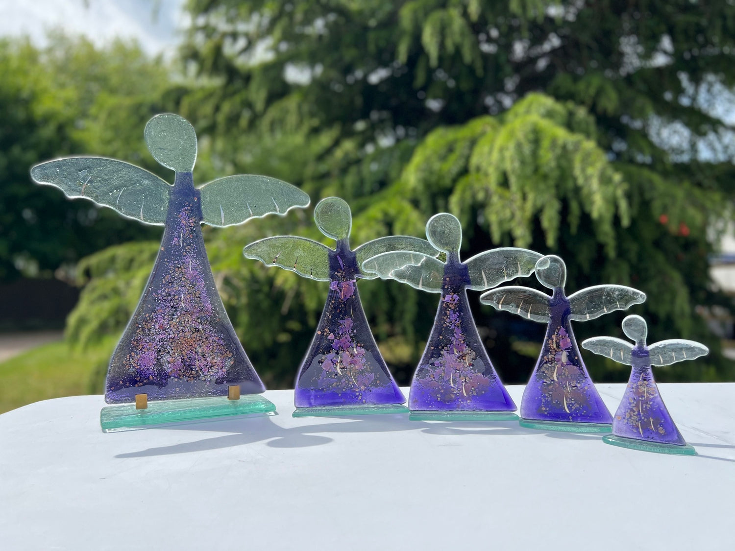 Angel - Mauve & Platinum