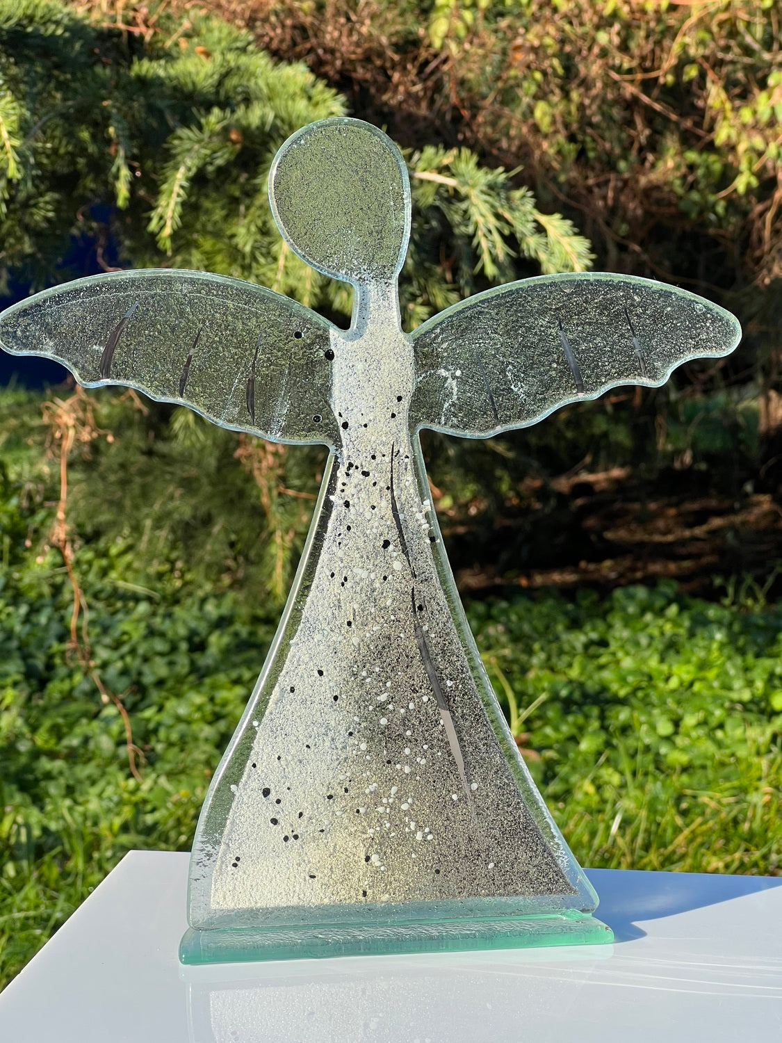 Angel - Silver, Grey & Platinum (Standing)