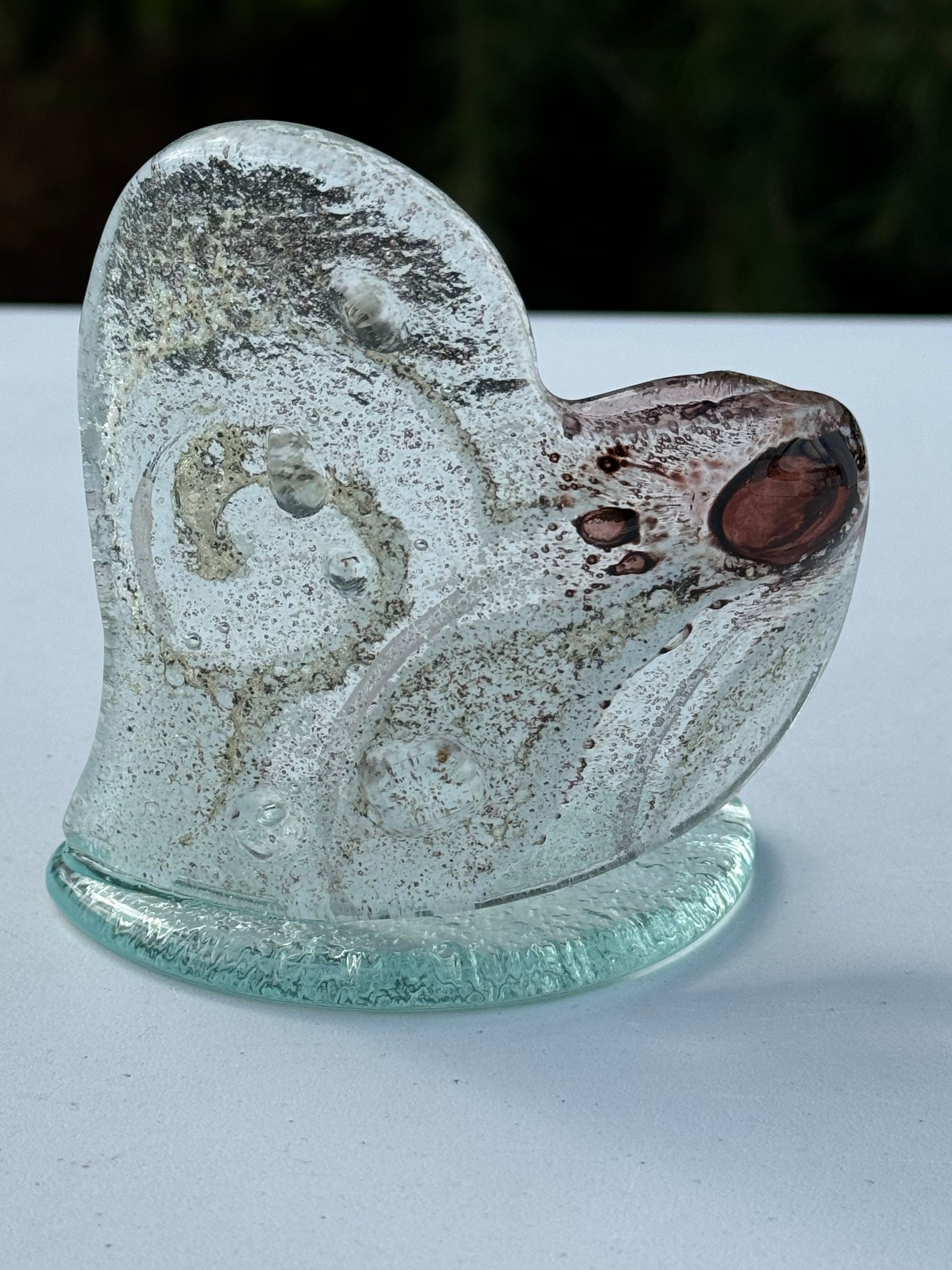 Crystal Heart Shaped Tealight Holder
