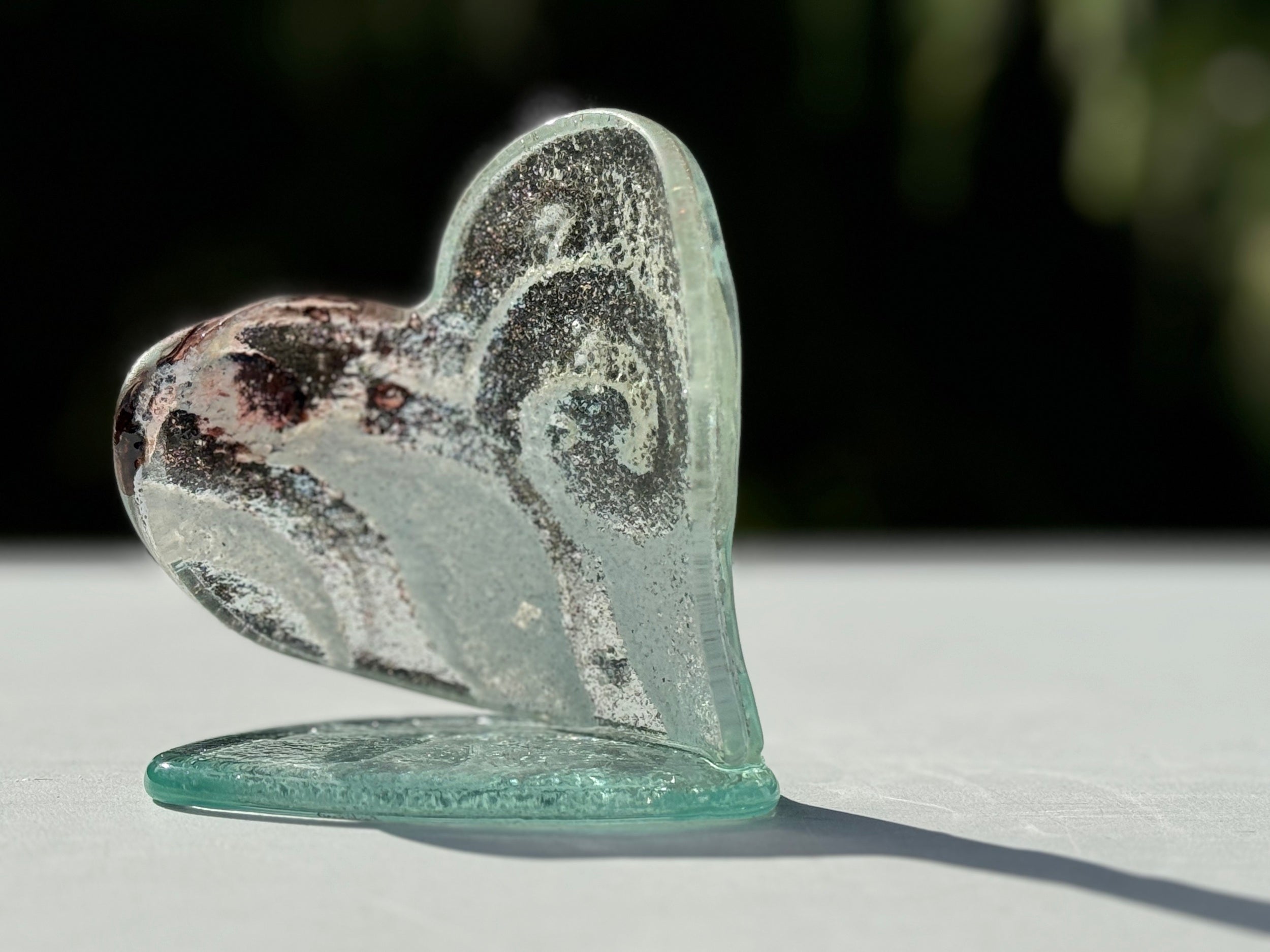 Crystal Heart Shaped Tealight Holder