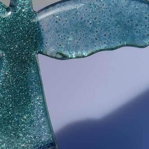 Angel - Fireworks Blue (Hanging Decoration)