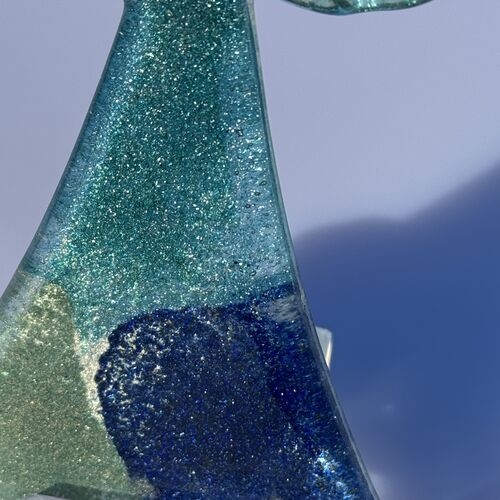 Angel - Fireworks Blue (Hanging Decoration)