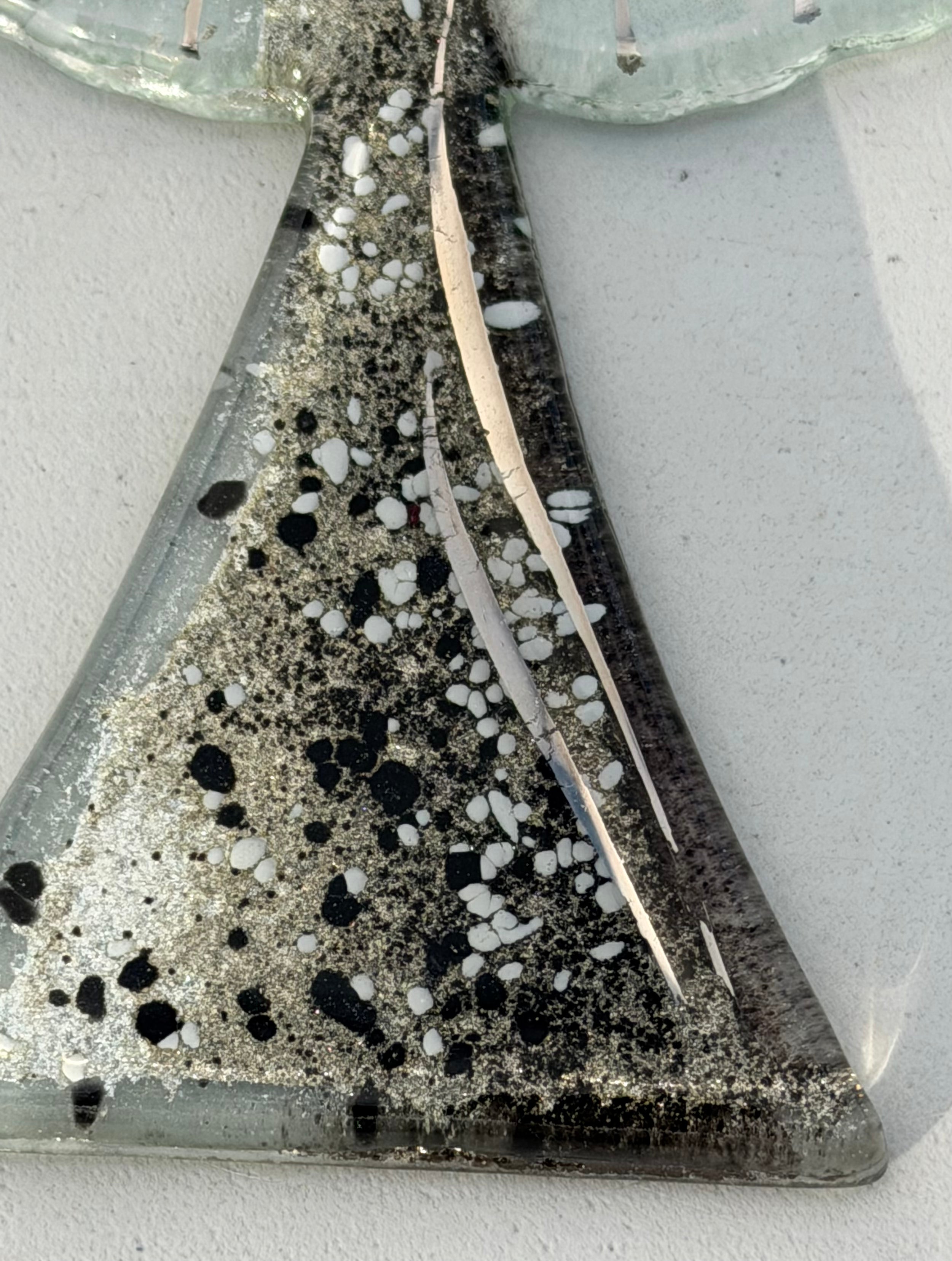 Angel - Silver, Grey & Platinum (Hanging Decoration)