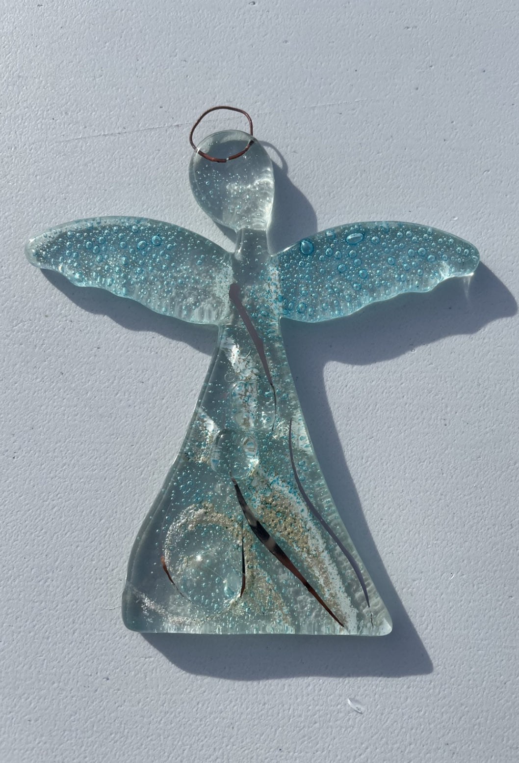 Angel - Crystal Aqua (Hanging Decoration)