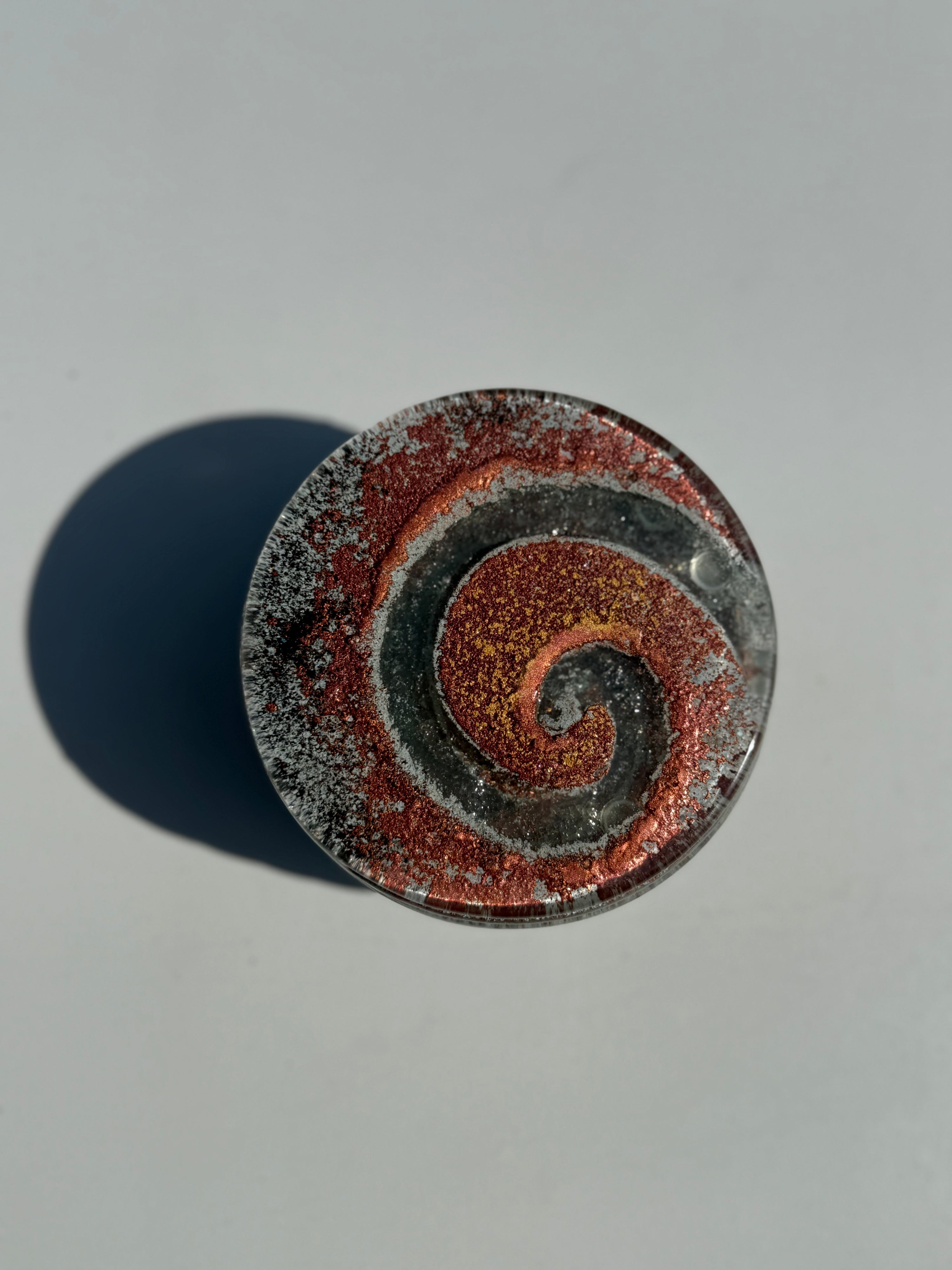 Nefeli Copper Coaster (Round)