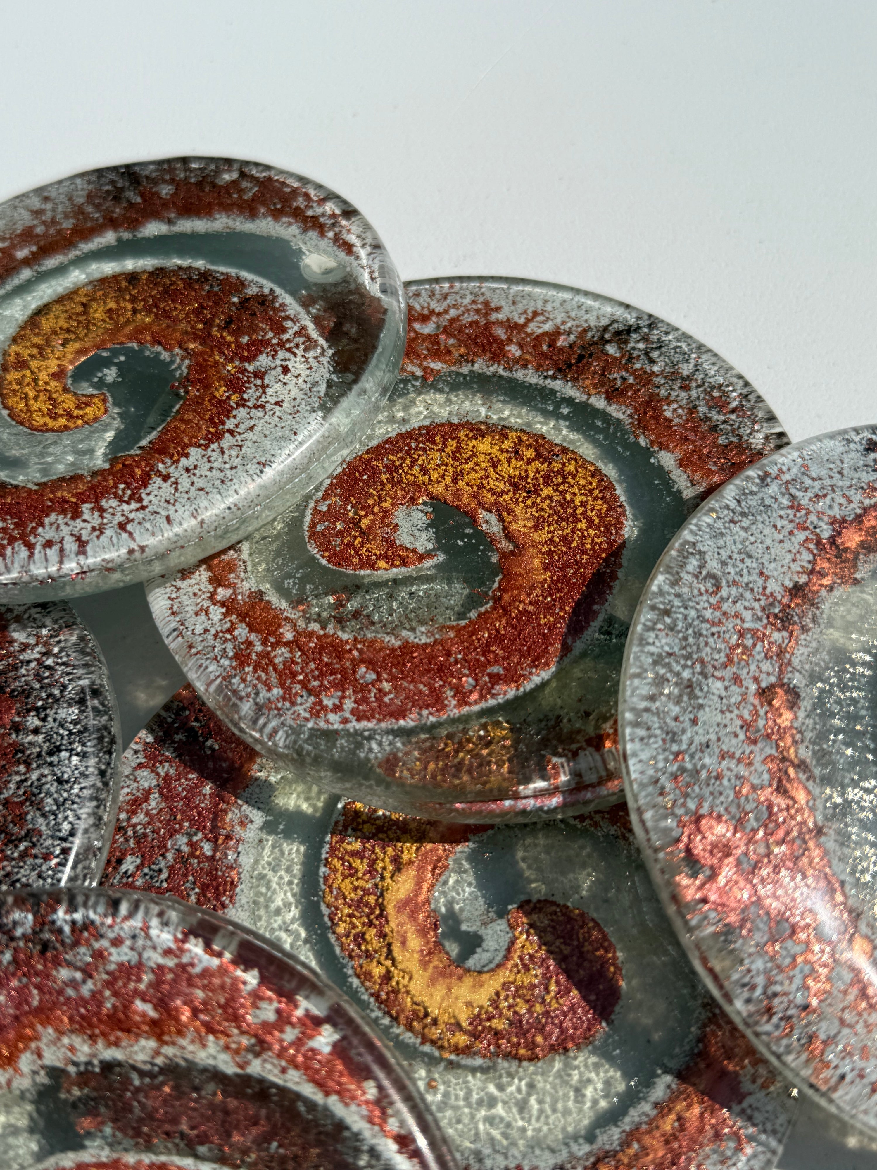 Nefeli Copper Coaster (Round)