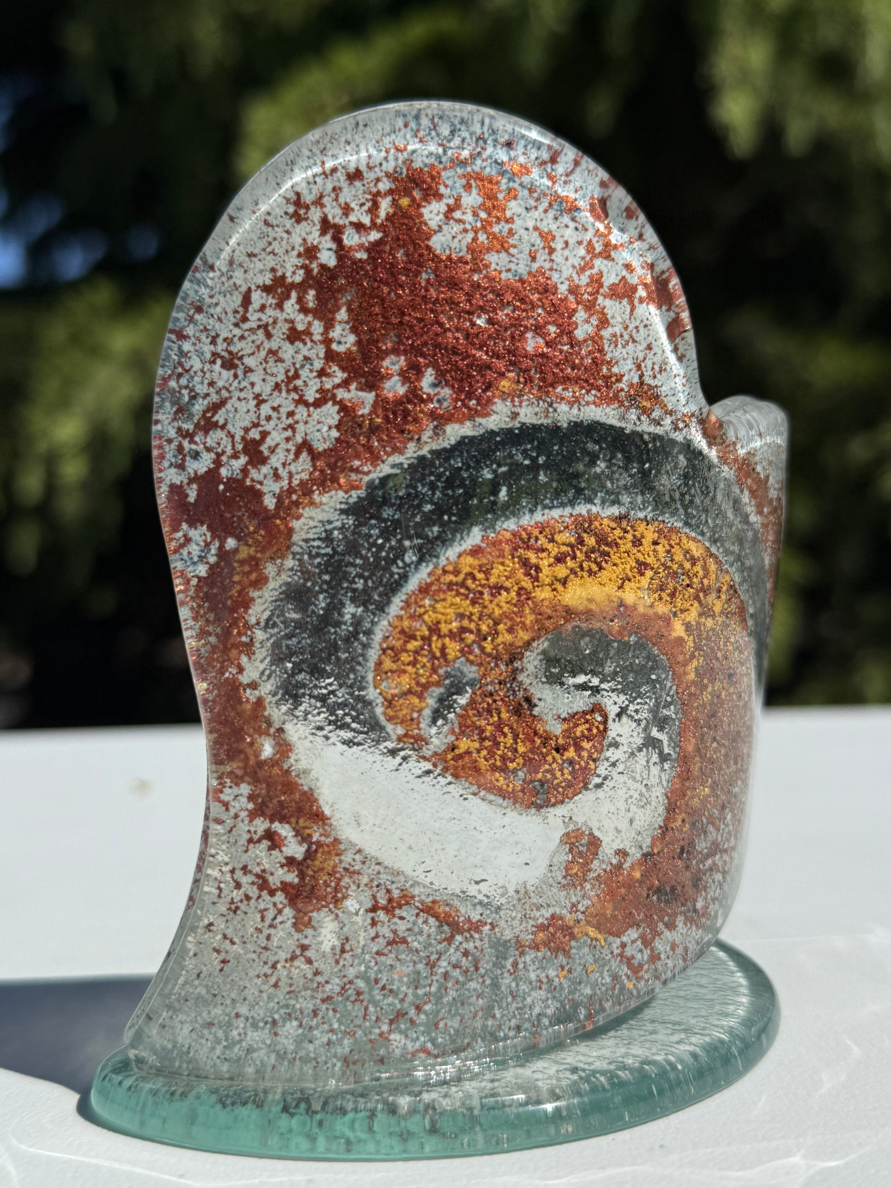 Nefeli Copper Heart Shaped Tealight Holder