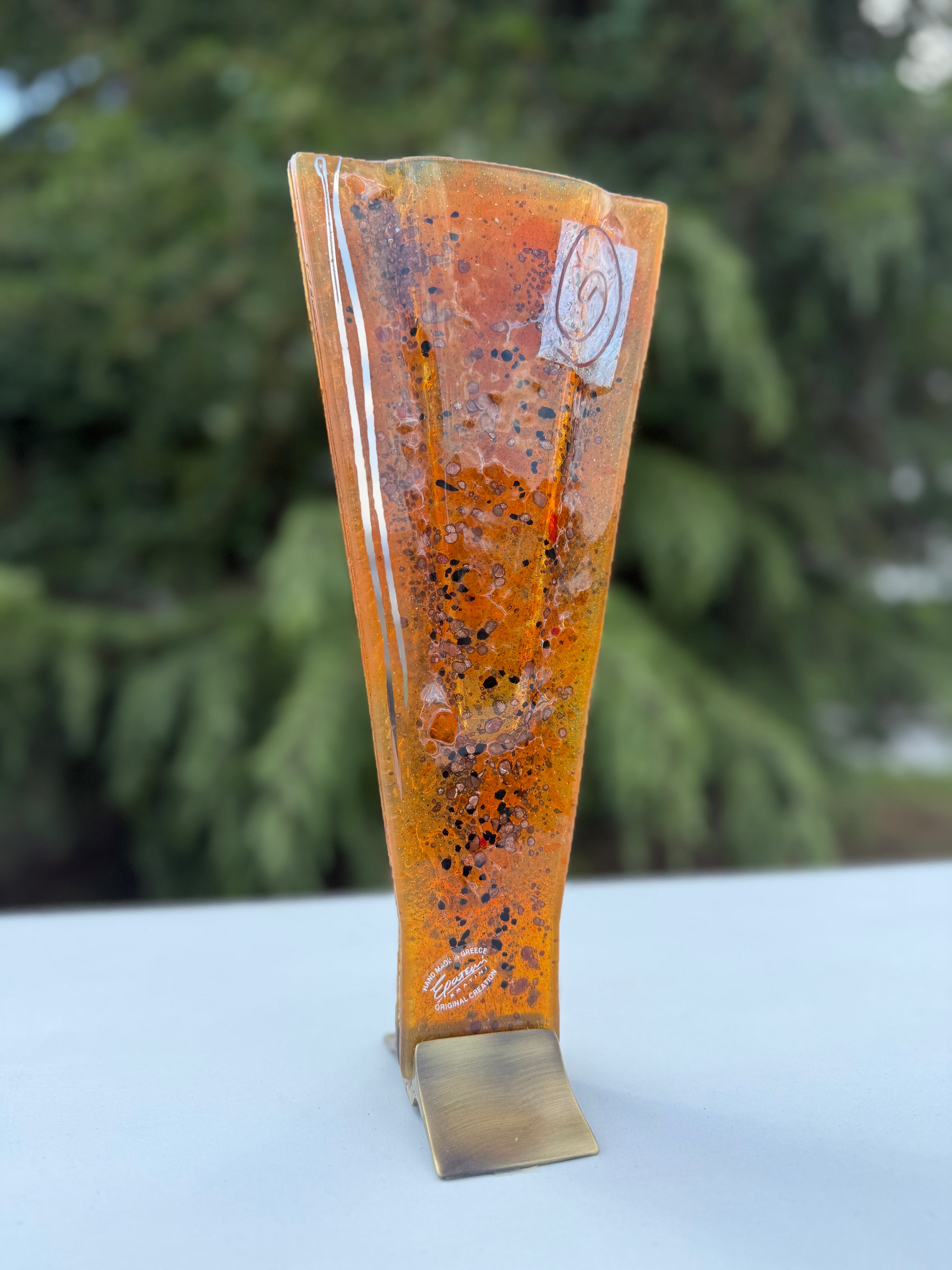 Satsuma Triangle Vase