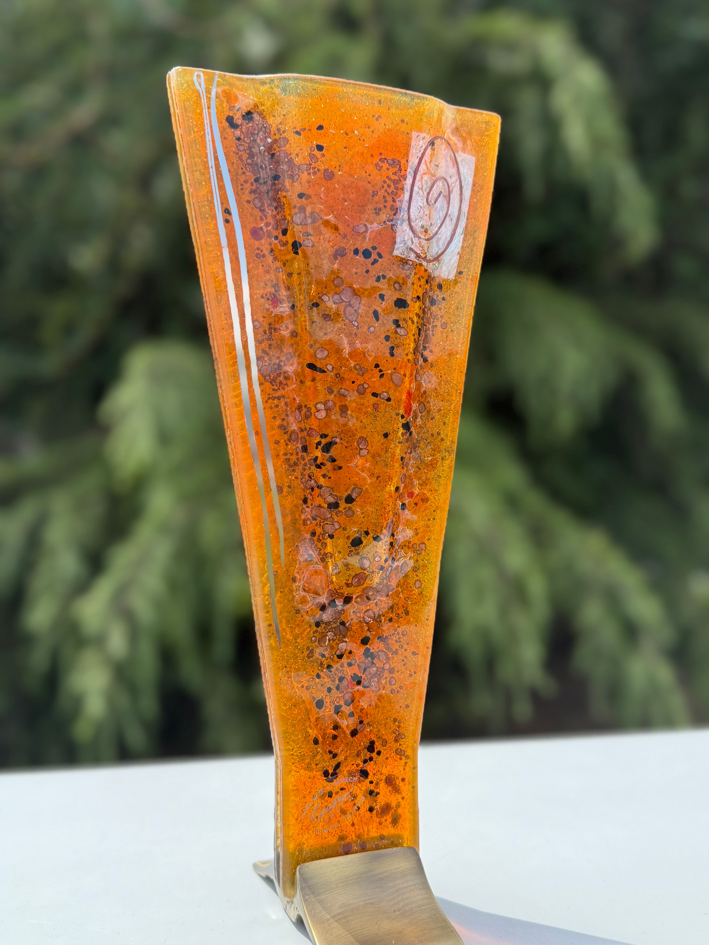 Satsuma Triangle Vase