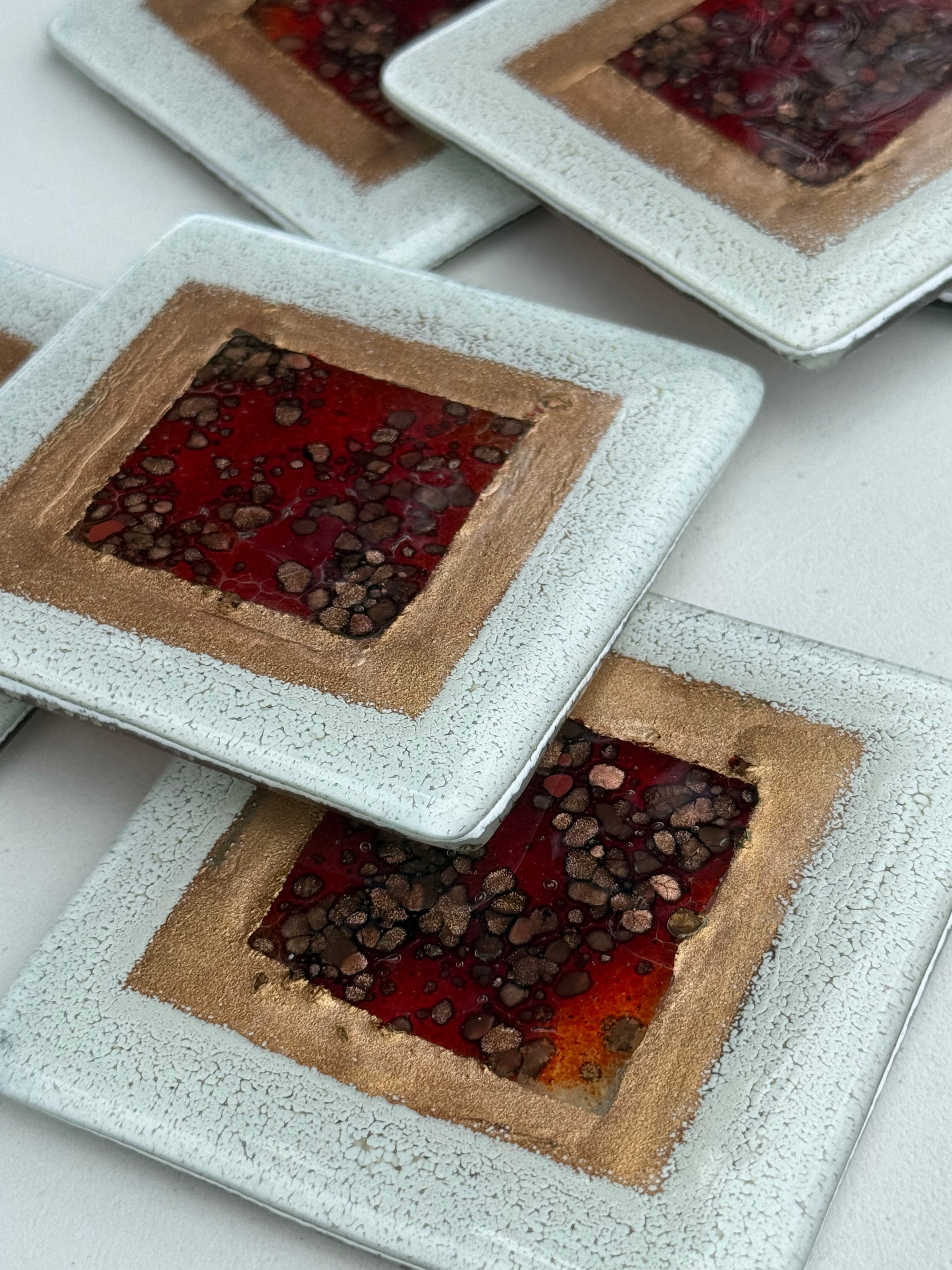 Thira Red Coasters