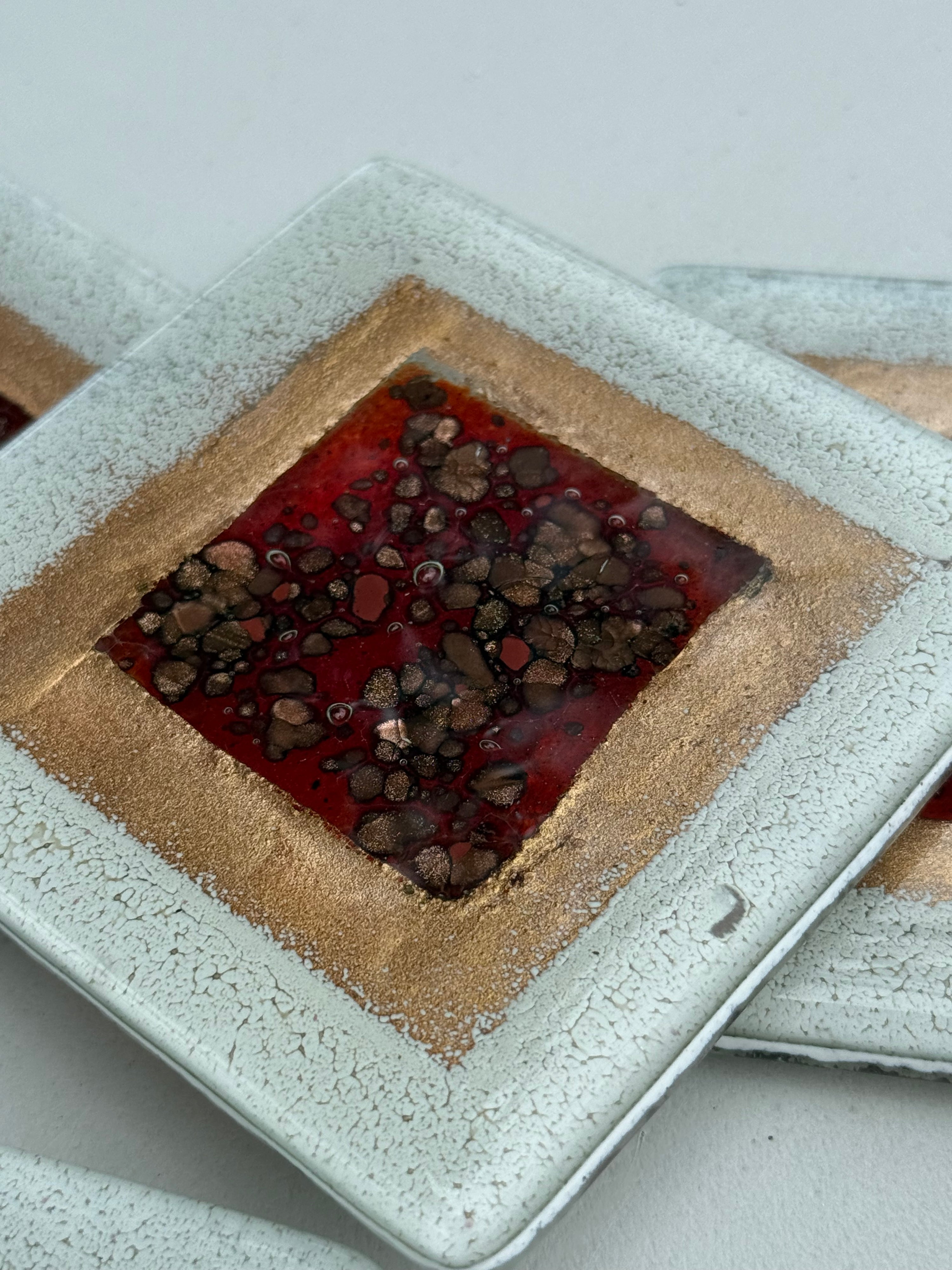 Thira Red Coasters