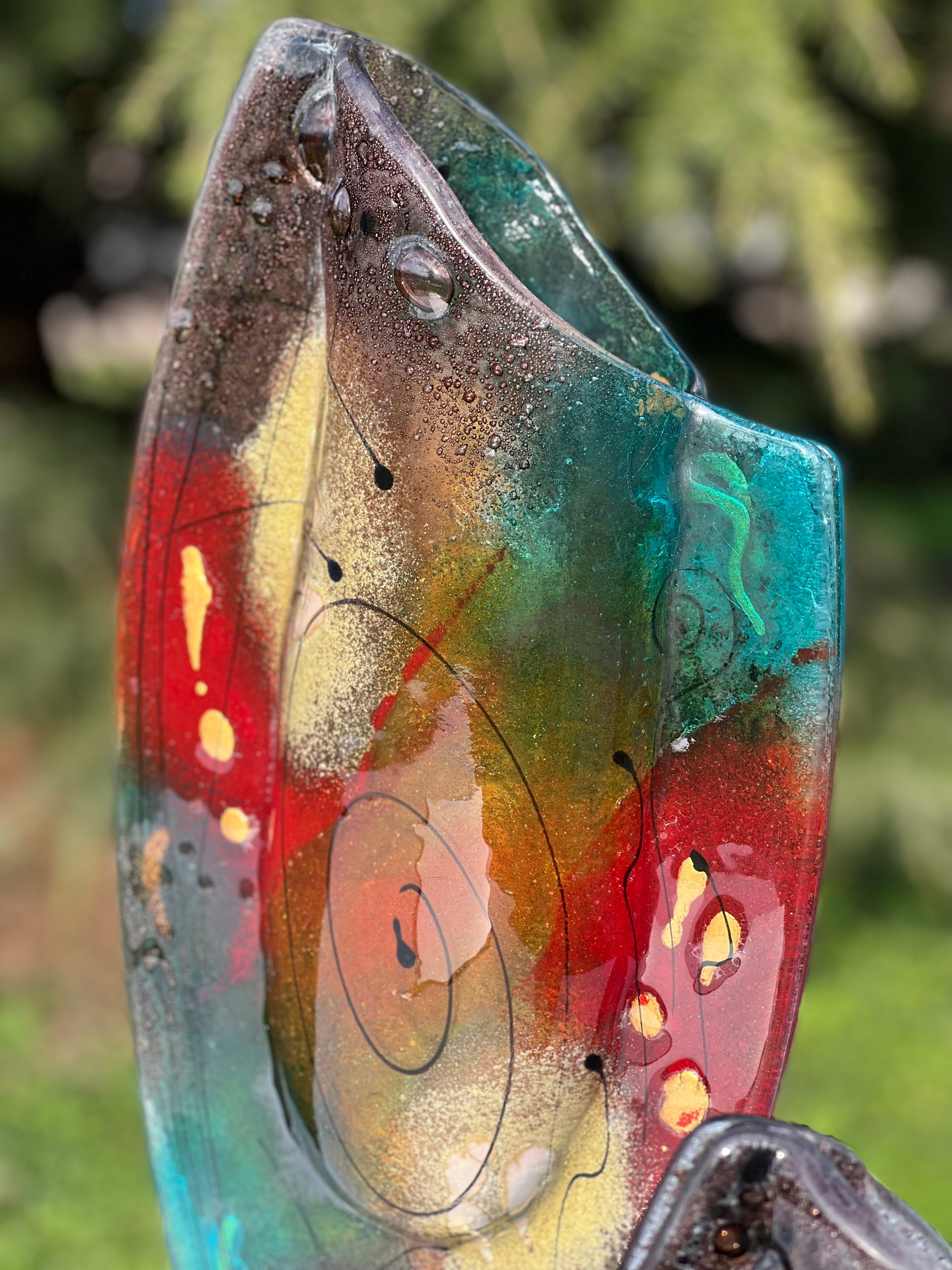 Mediterranean Oval Vase