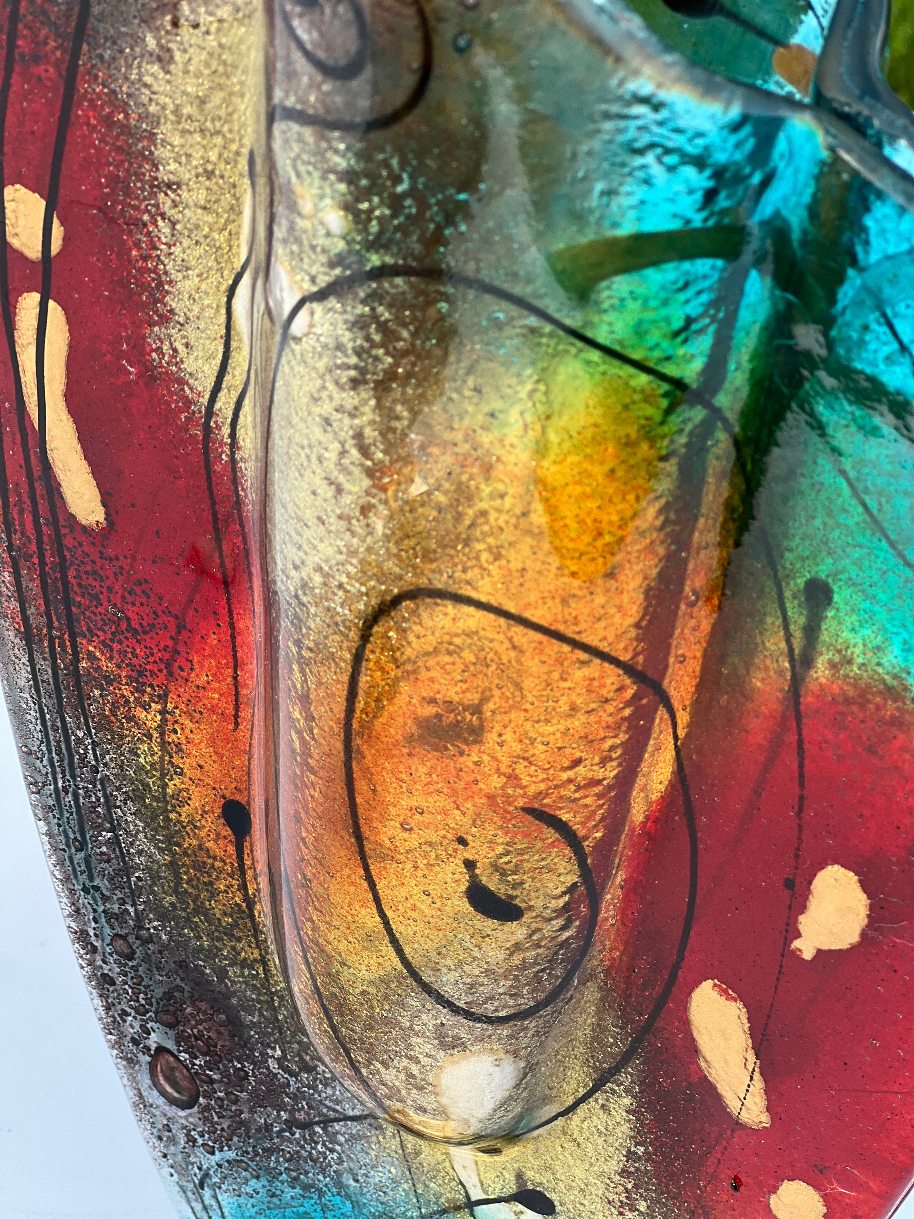 Mediterranean Oval Vase