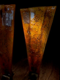 Satsuma Triangle Vase