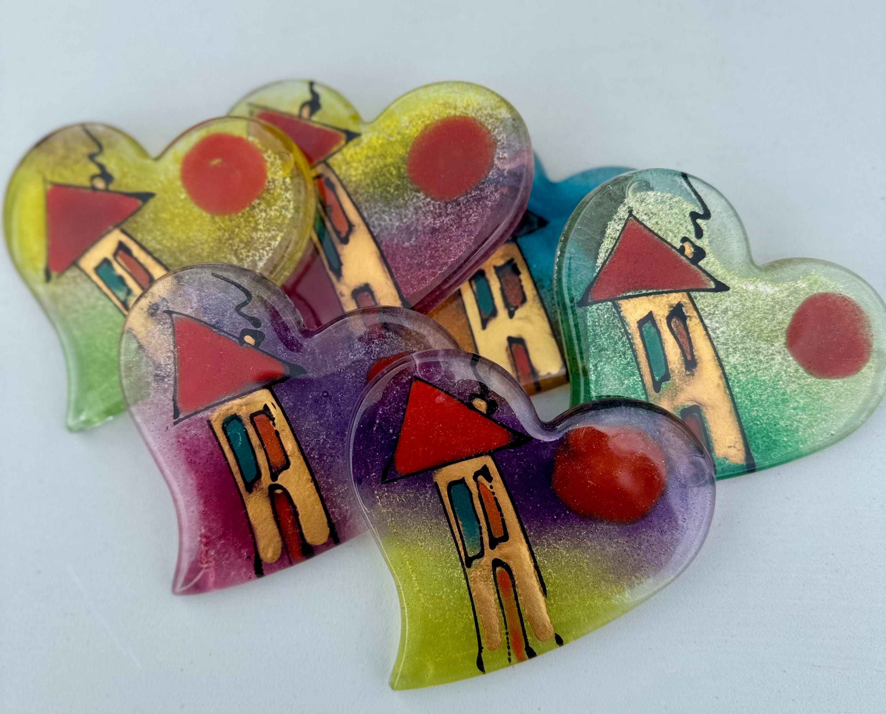 Happy Homes Heart Coaster