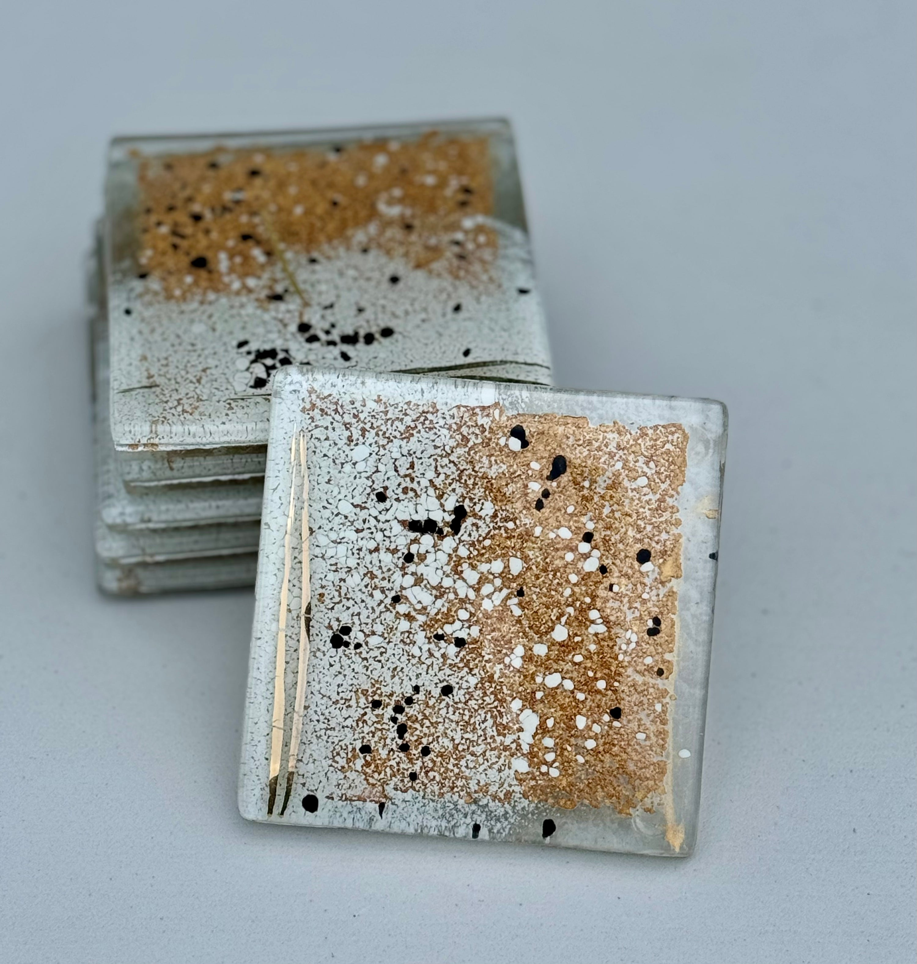 Golden Frost Coaster (Square)