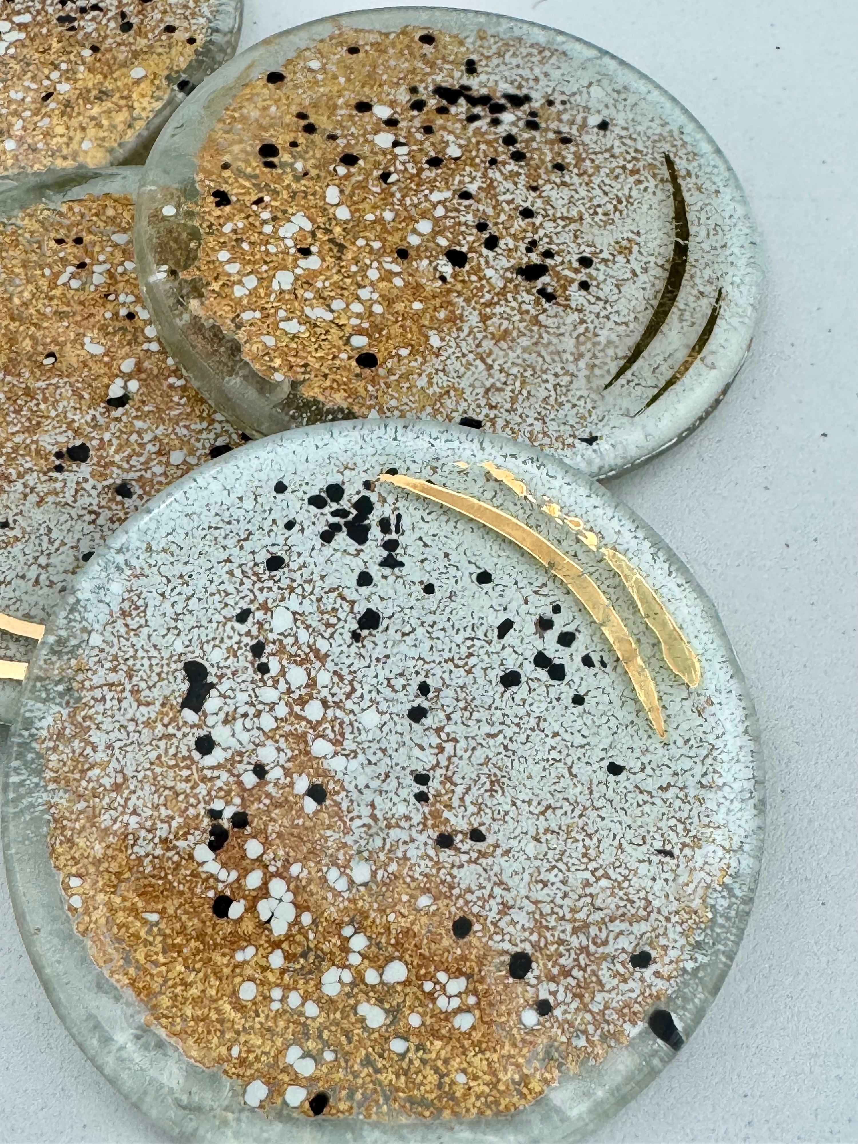 Golden Frost Coaster (Round)