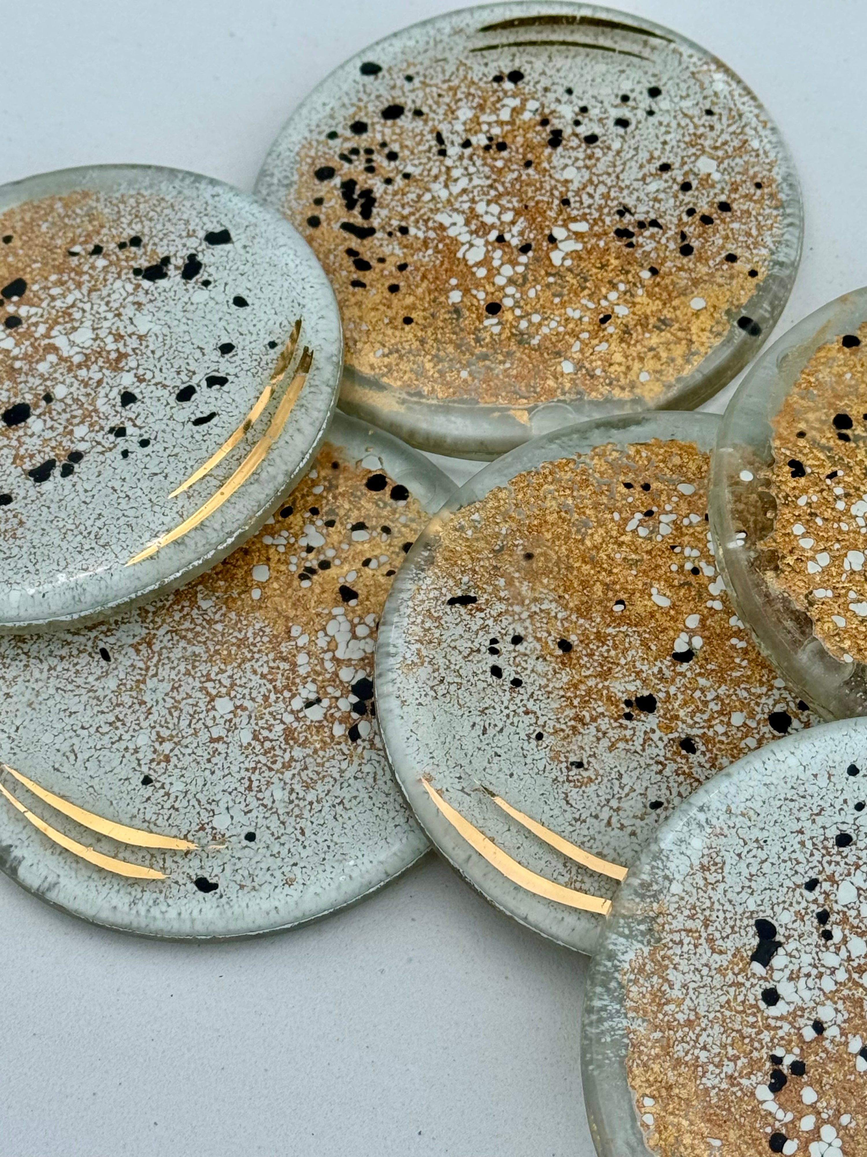 Golden Frost Coaster (Round)