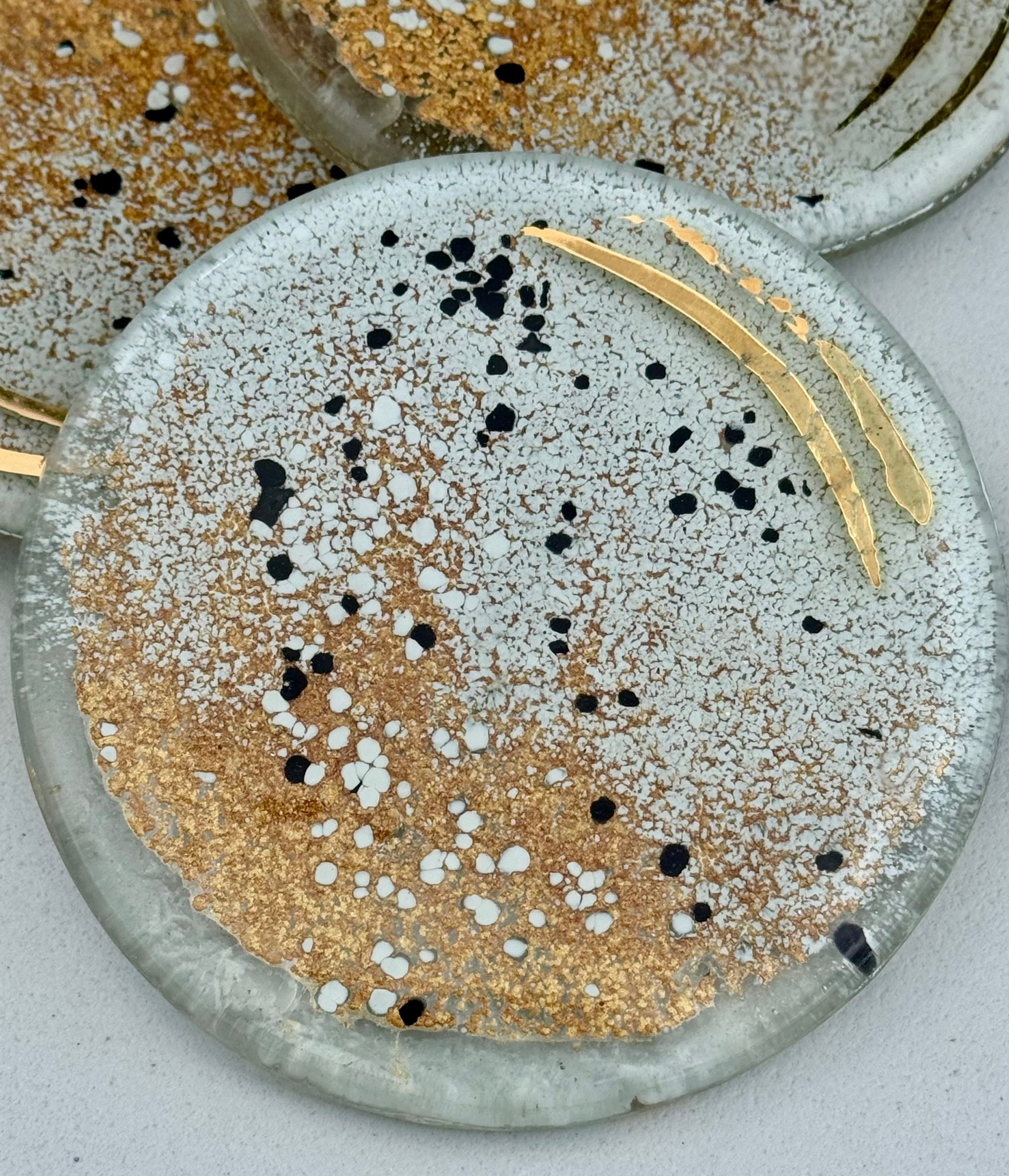 Golden Frost Coaster (Round)