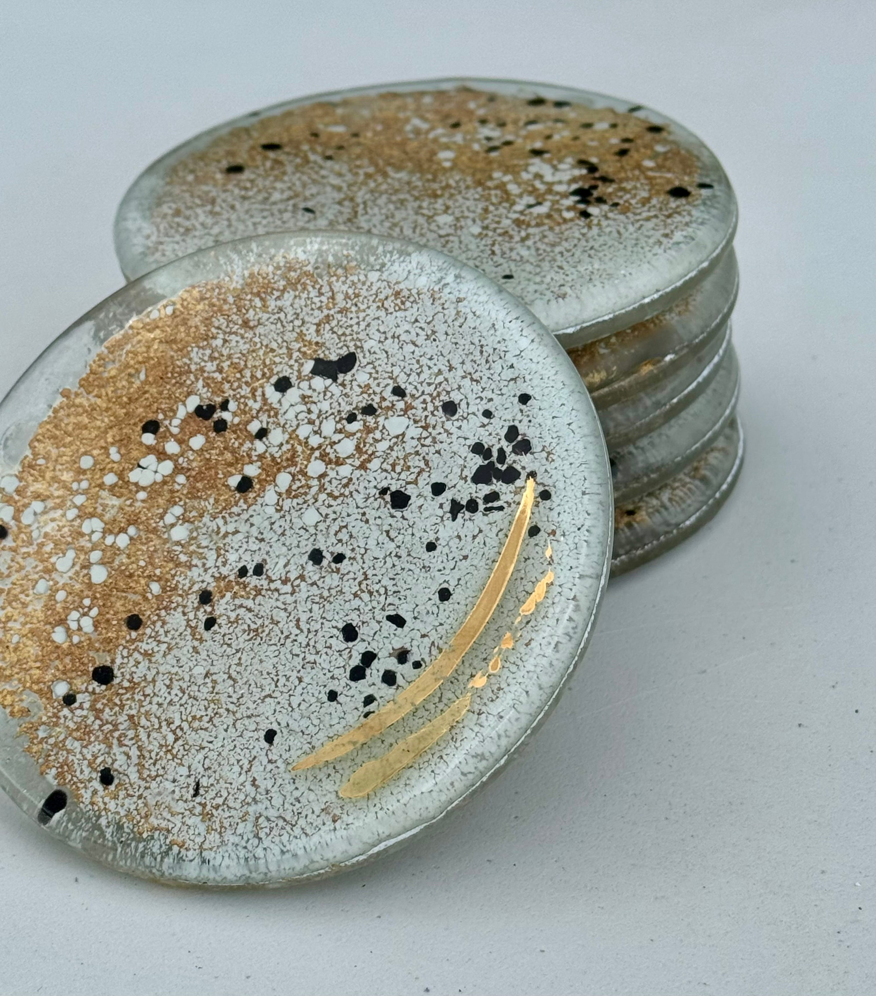 Golden Frost Coaster (Round)