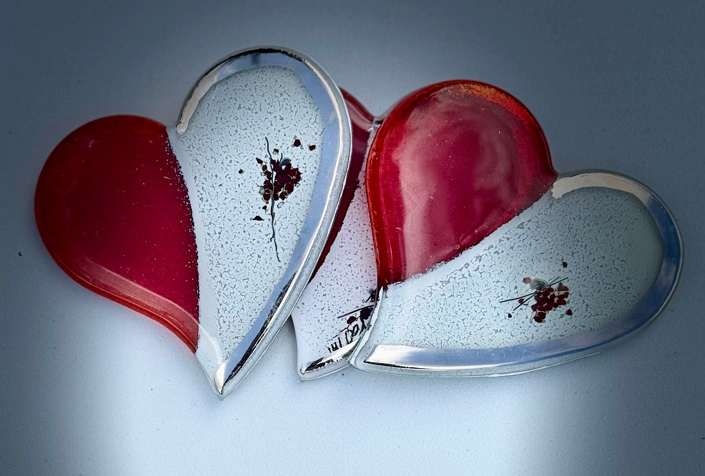 Christmas Heart Coaster