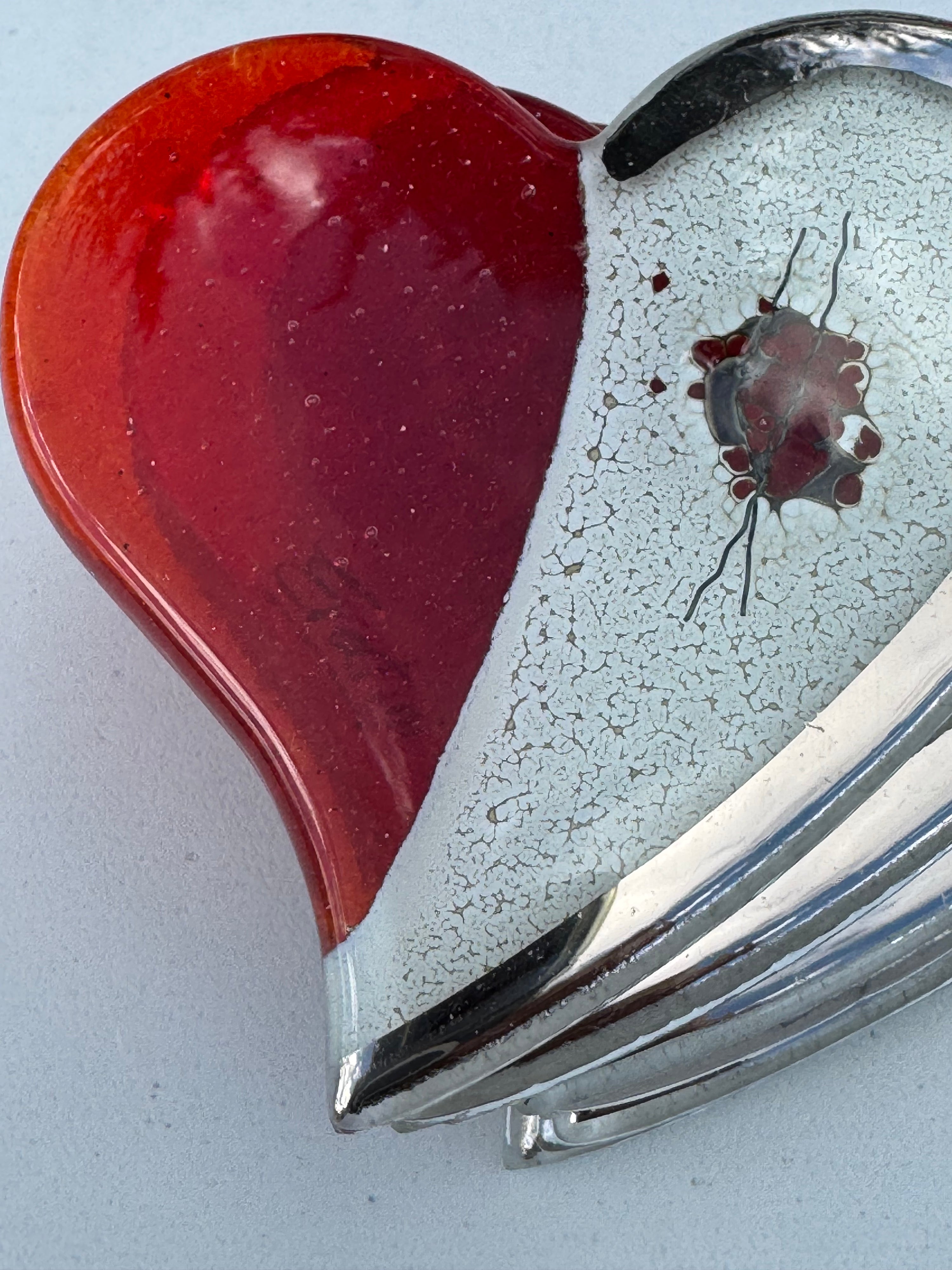 Christmas Heart Coaster