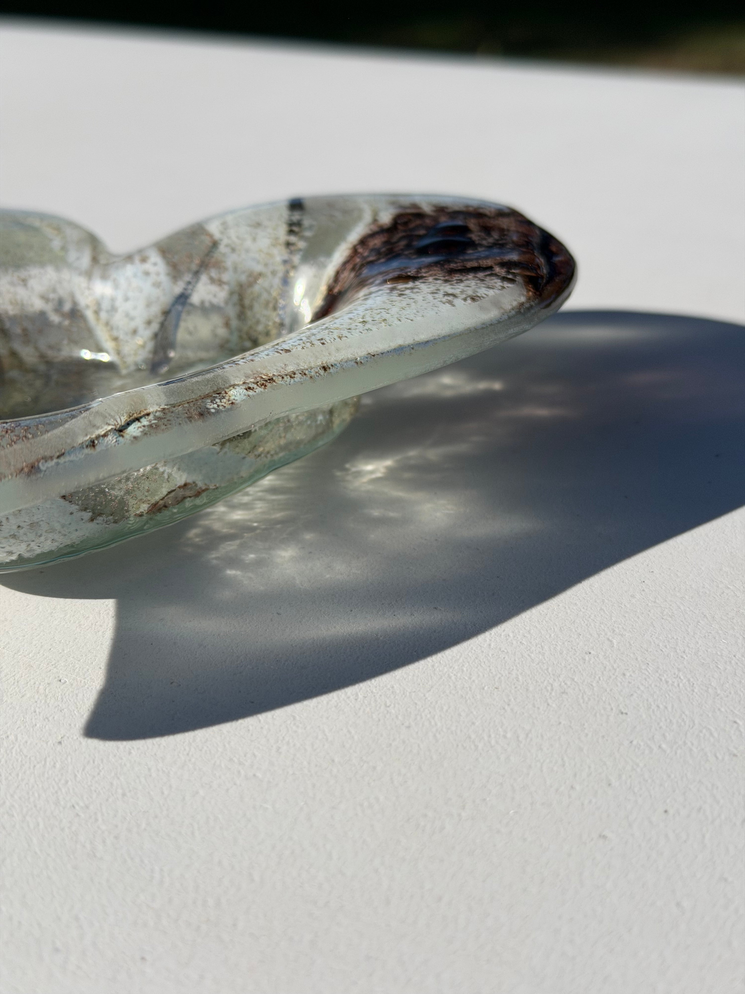 Crystal Heart Tealight Dish