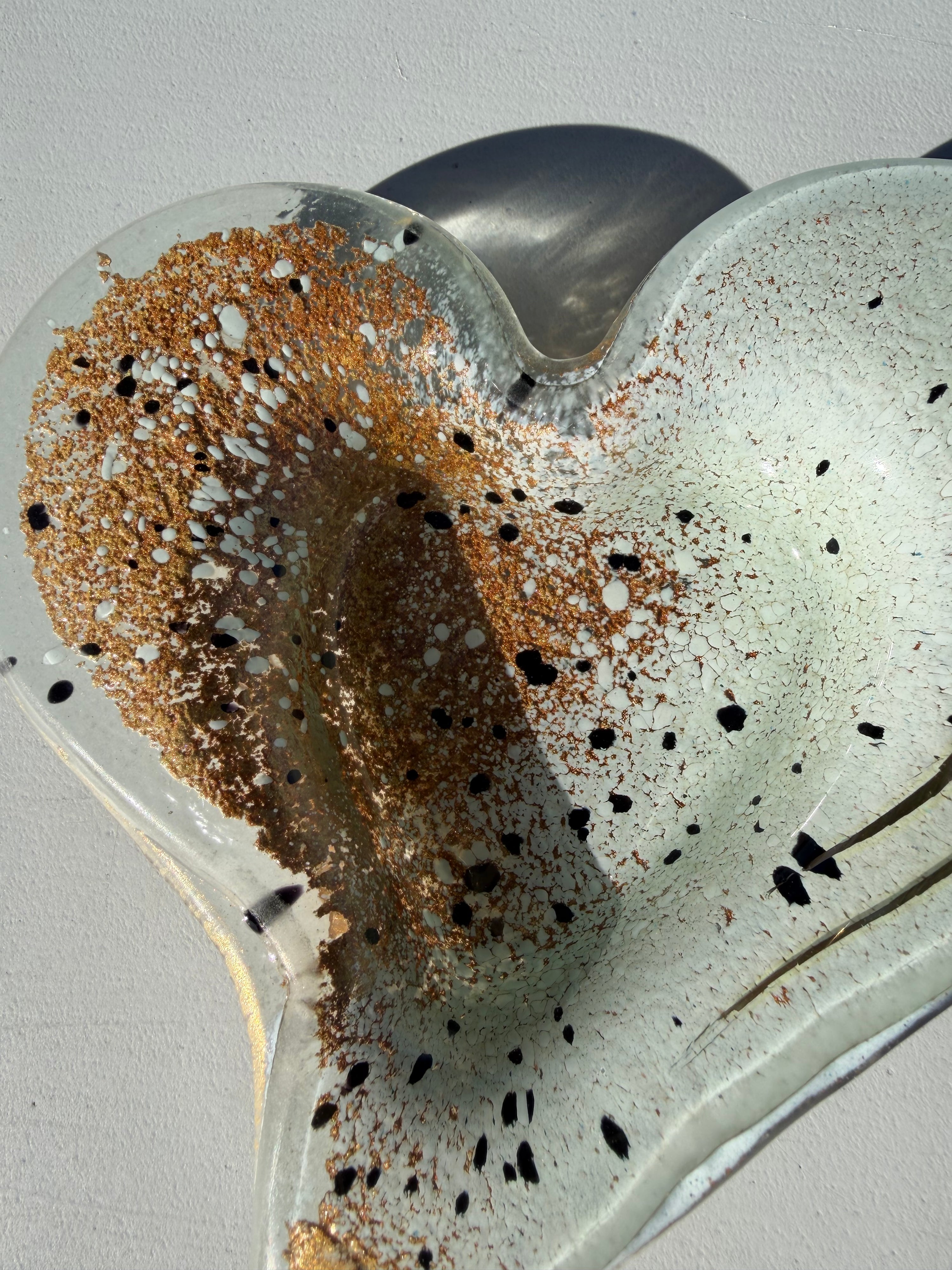 Golden Frost Tealight Dish